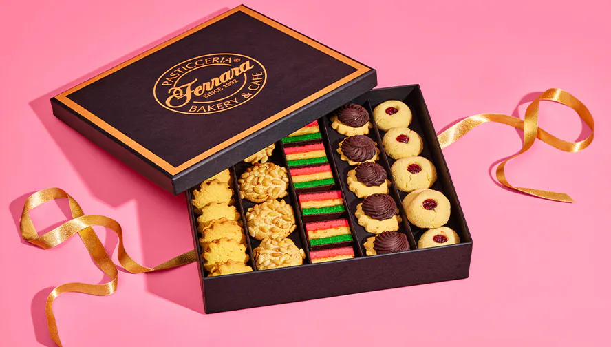 Italian Cookie Tray - 4 lbs by Ferrara Bakery - Goldbelly