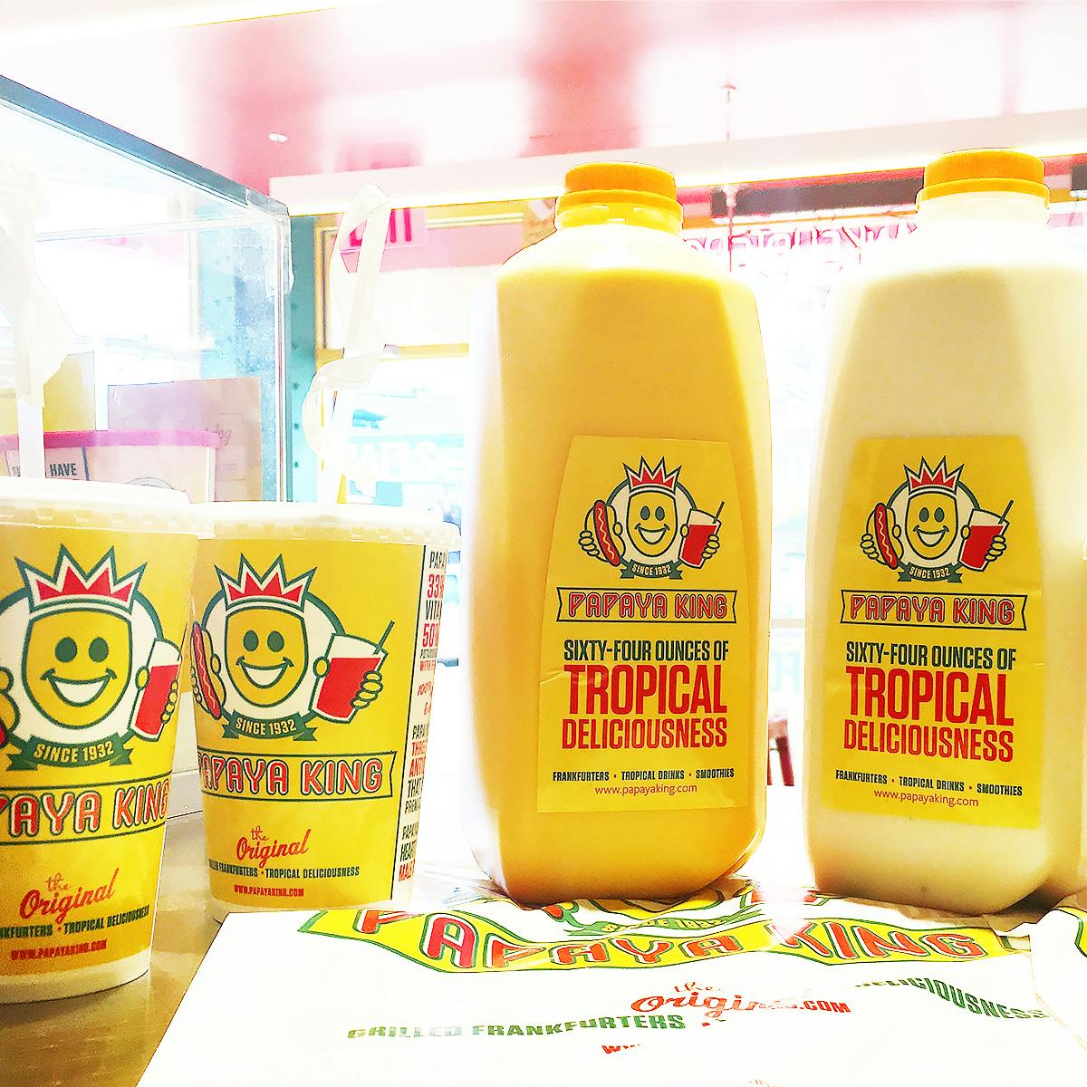 Papaya King Tropical Drink By Papaya King Goldbelly