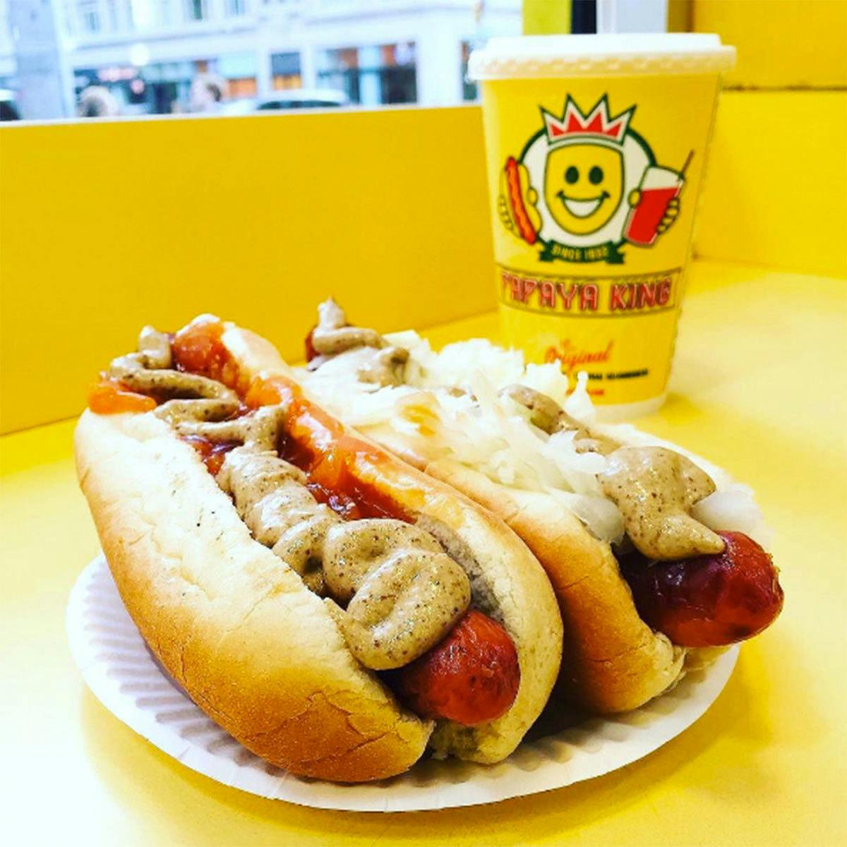 Papaya King Hot Dogs Tropical Drink By Papaya King Goldbelly