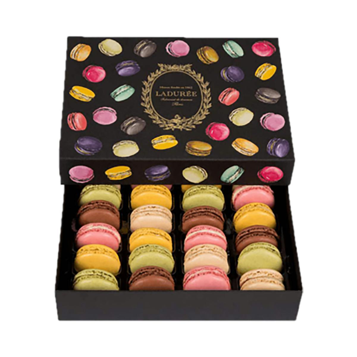 Gourmandise Box Of 24 Macarons By Laduree Paris Goldbelly