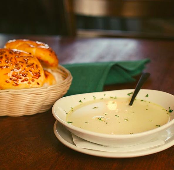 The Soup Baked Chicken Rice Soup By Demos Family Restaurant Goldbelly