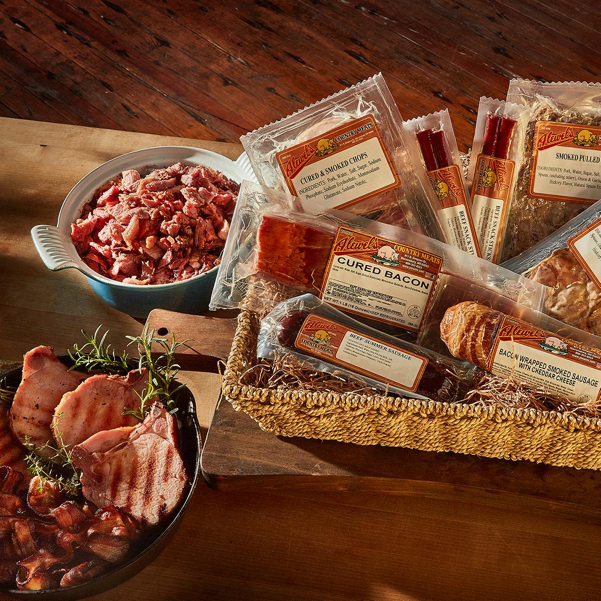 Taste Of The Farm Gift Box By Alewel S Country Meats Goldbelly