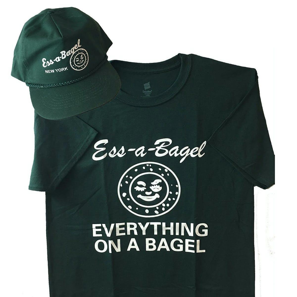 Ess A Bundle Hat T Shirt And Recycling Tote By Ess A Bagel Goldbelly