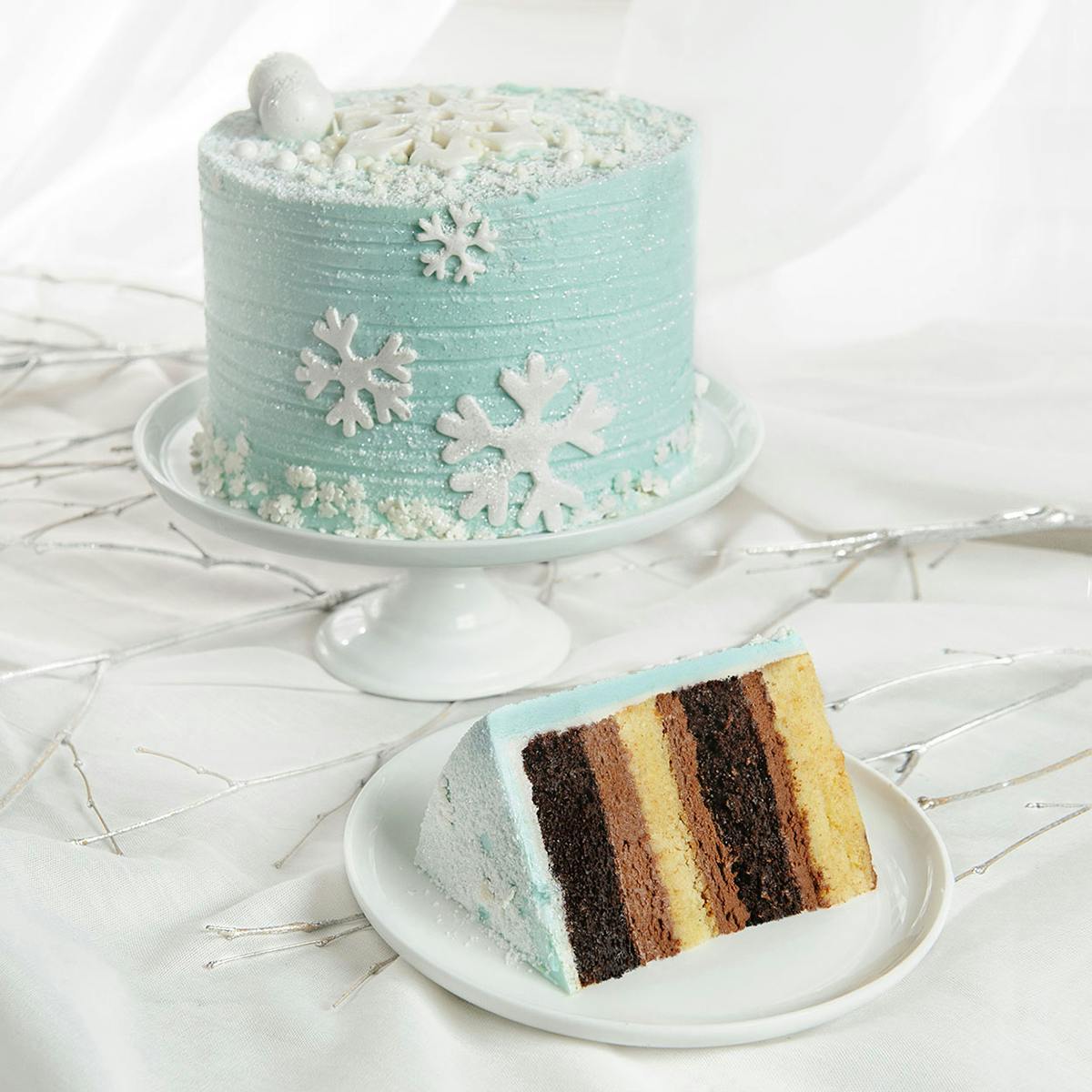Winter Wonderland Cake recipe by Chefclub US original | chefclub.tv