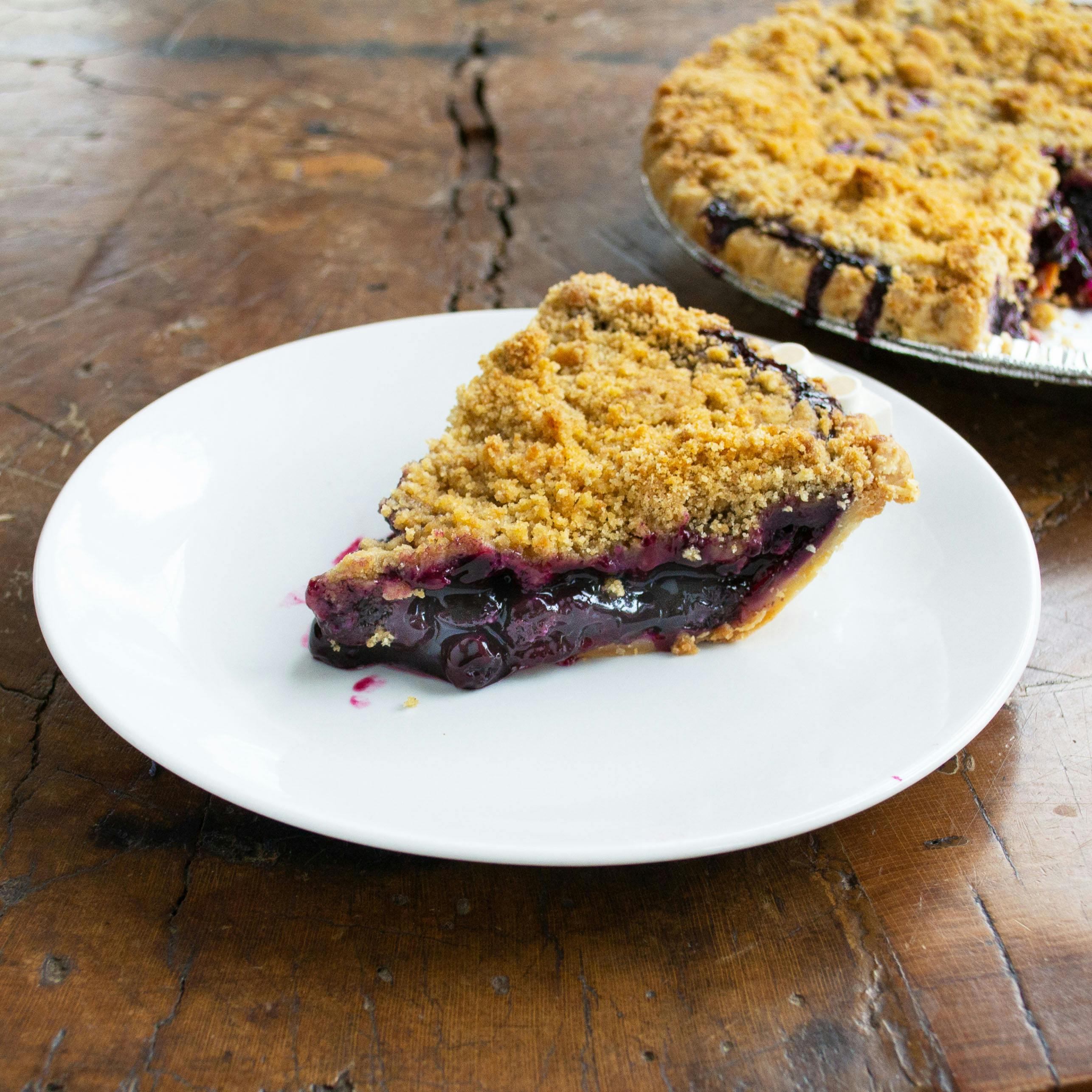 Montague Foods - Recipe: Blueberry Crumb Coffee Cake