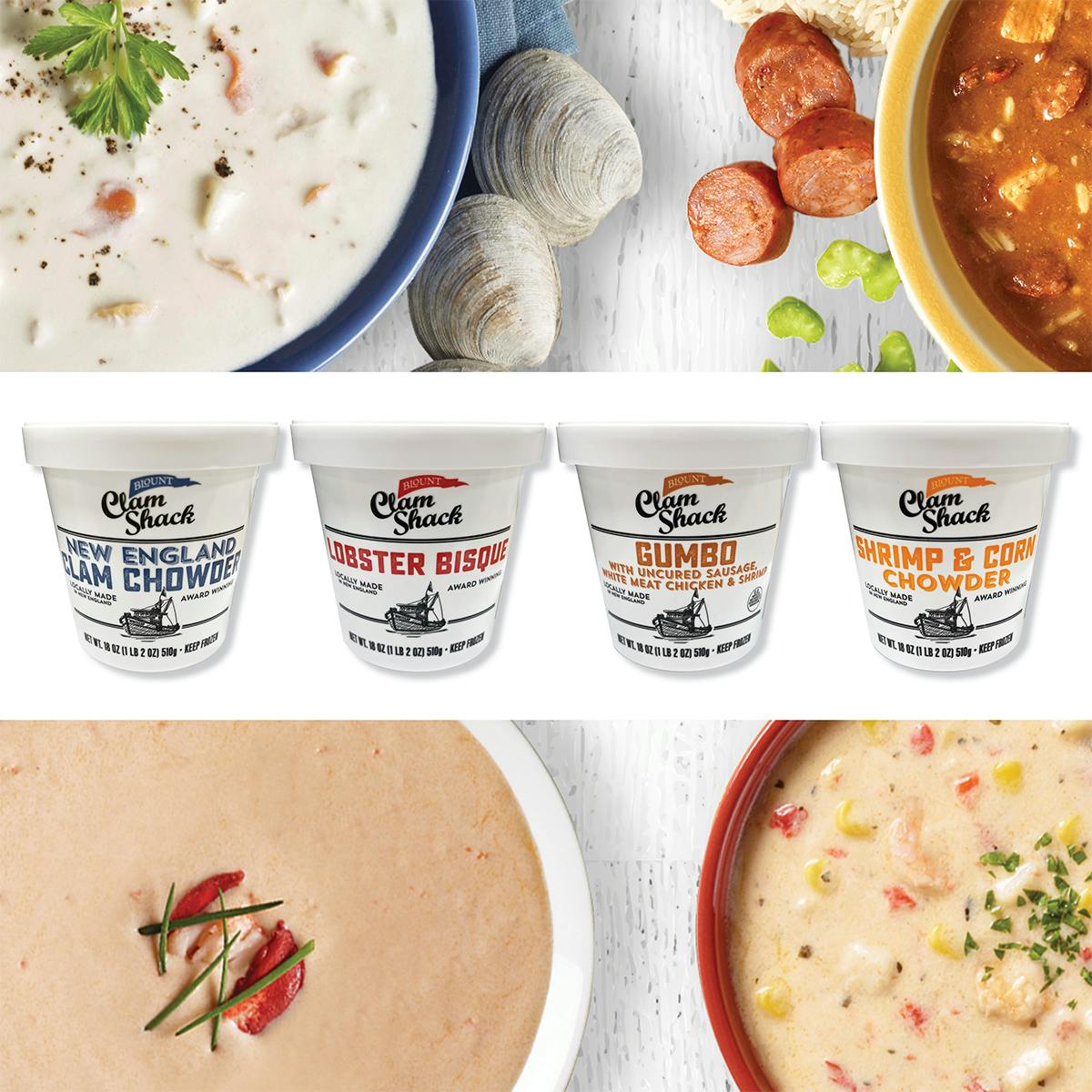 Seafood Soup - Choose Your Own 4 Pack