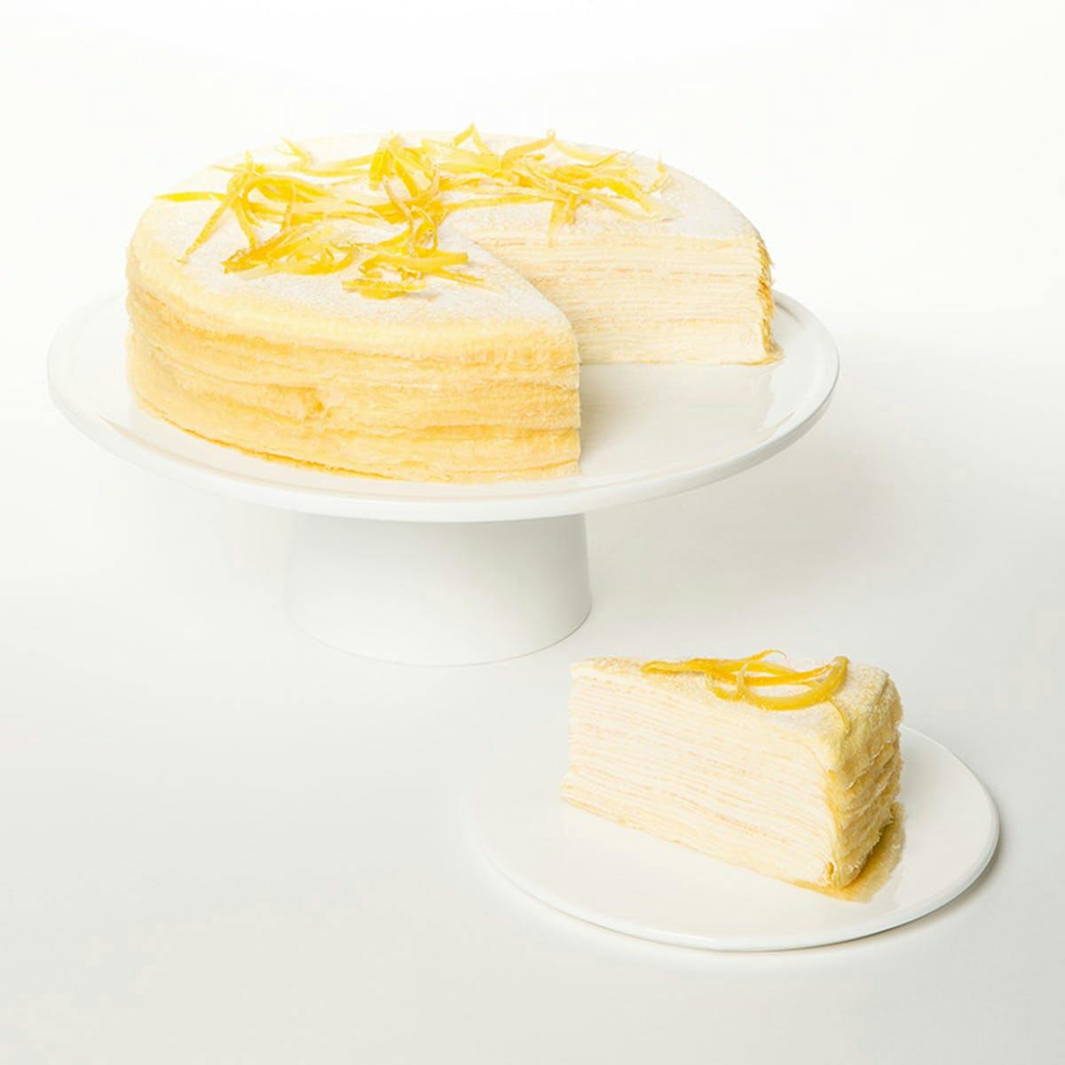 Citron Mille Crepes Cake By Lady M Confections Goldbelly