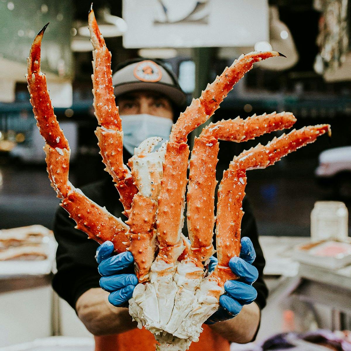 helper Eik De schuld geven King Crab - Legs and Claws, Alaska, Wild, 1 lb by Pike Place Fish Market -  Goldbelly