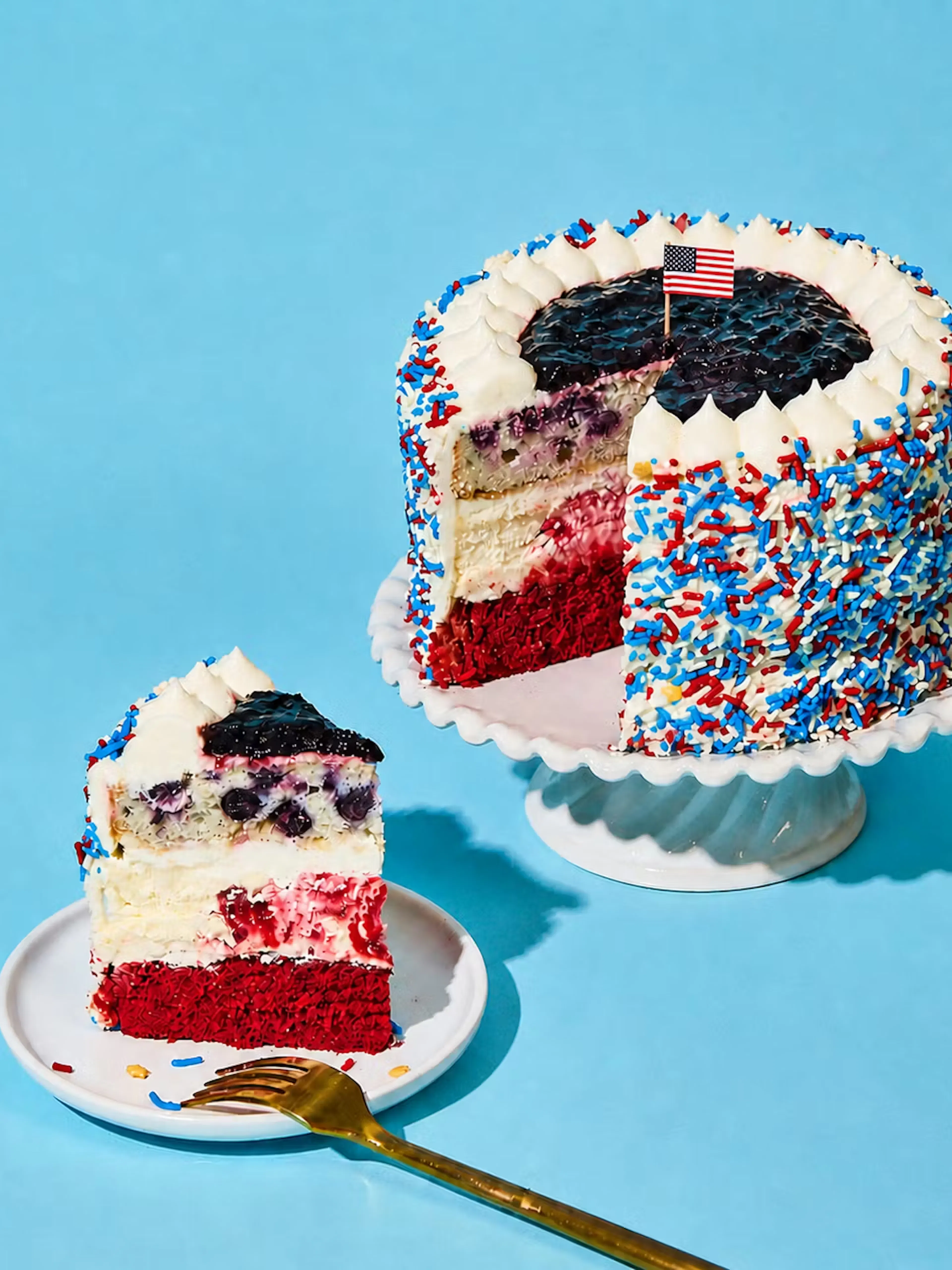 The Red, White & Blue PieCaken