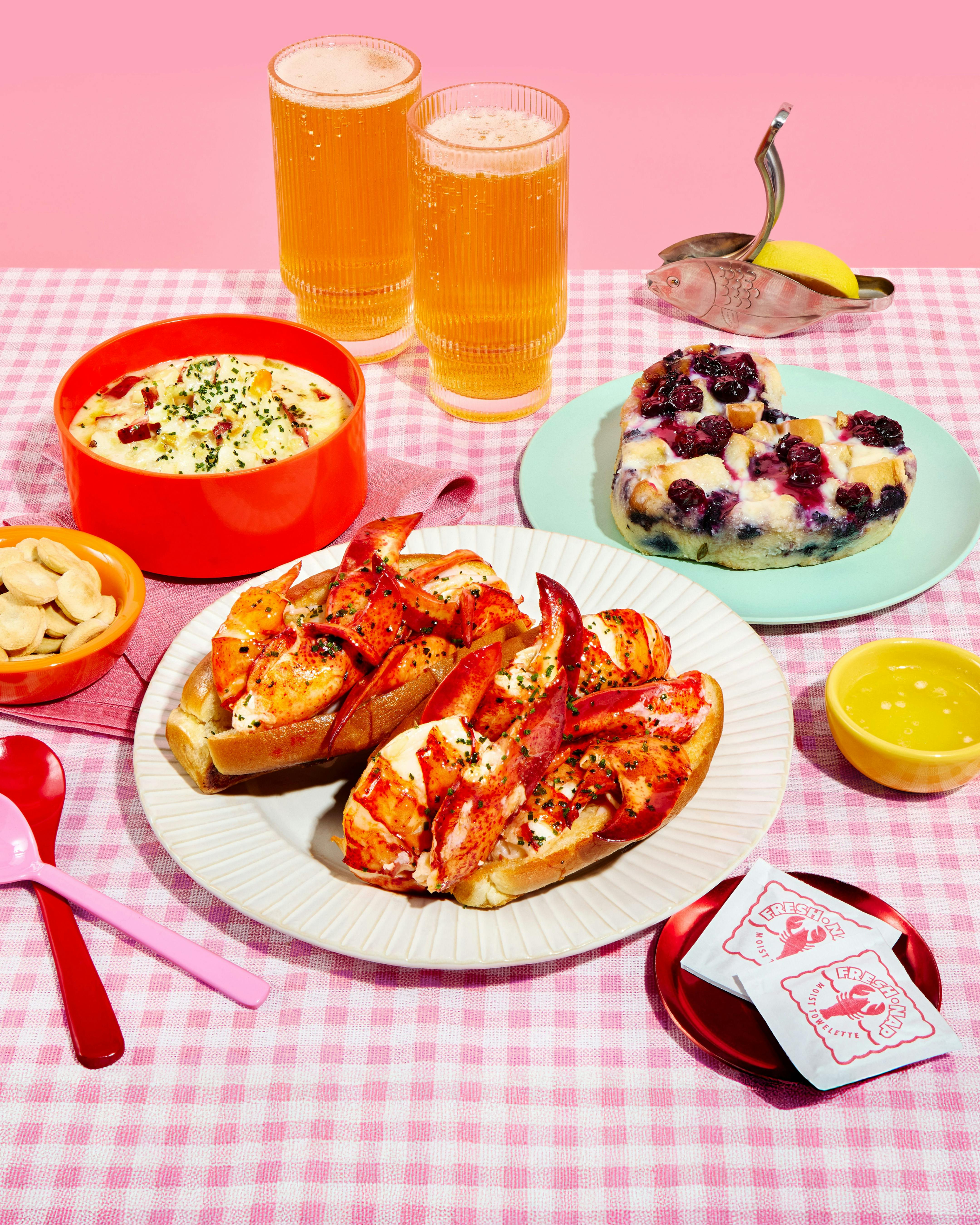 Maine Lobster Roll Feast