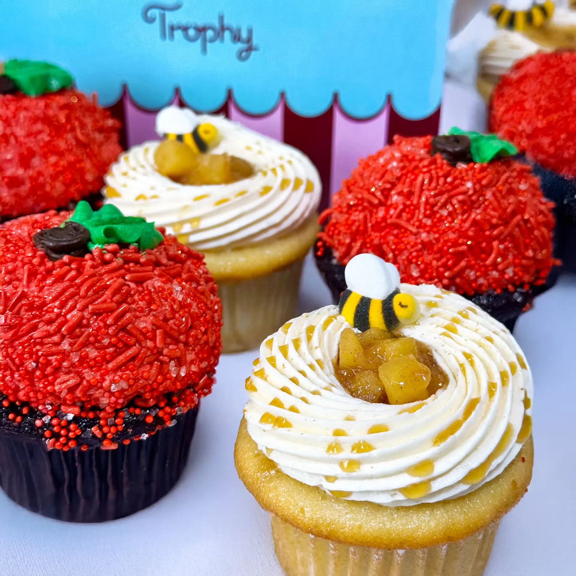 Apples & Honey Cupcakes