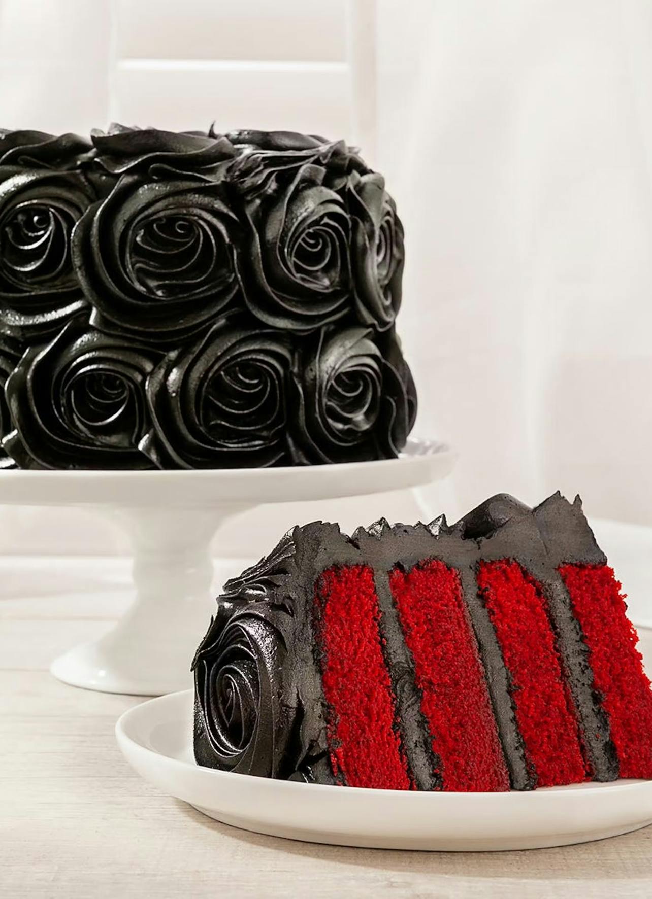 Black Rose Red Velvet Cake