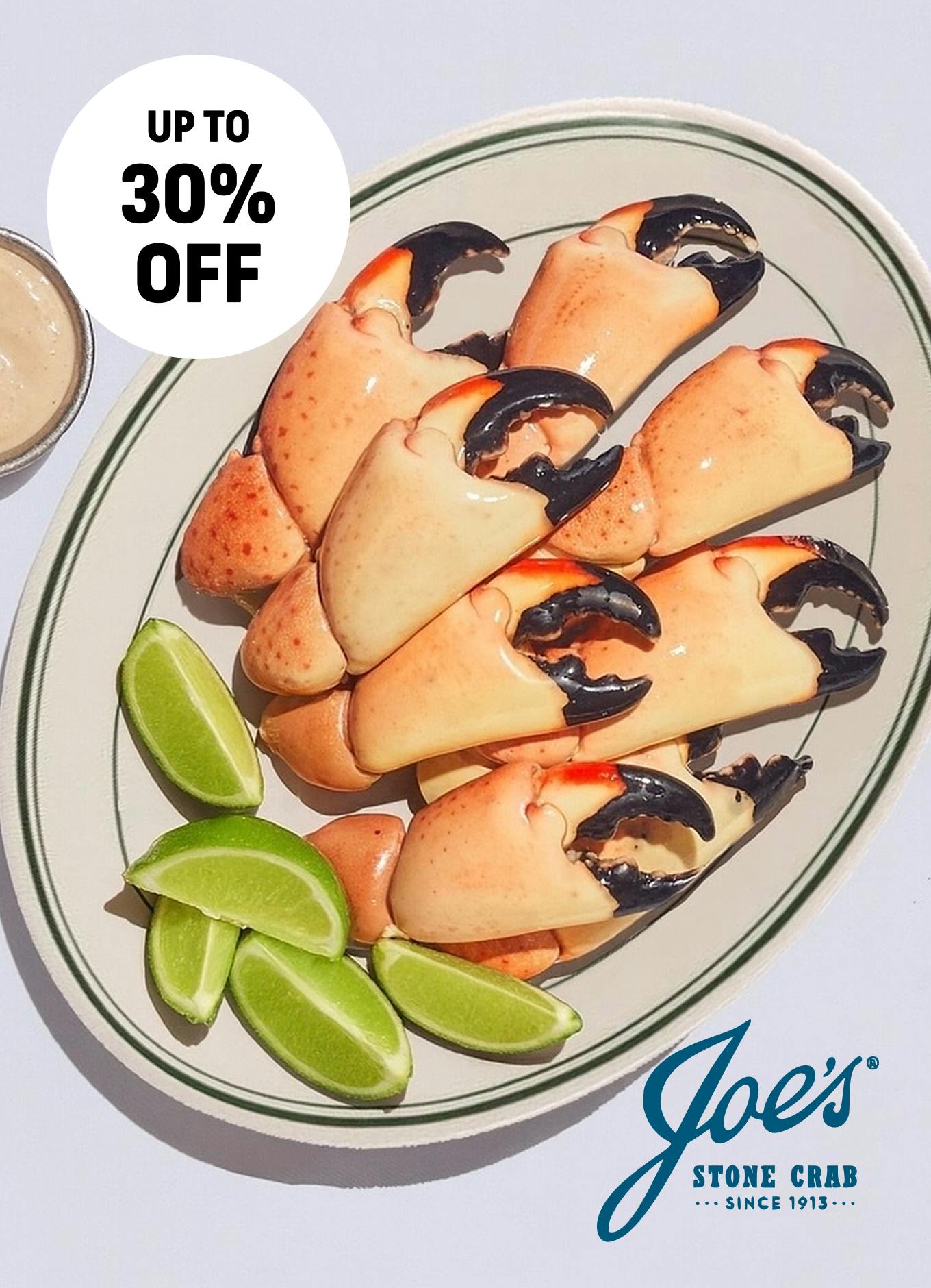Joe’s Stone Crab On Sale