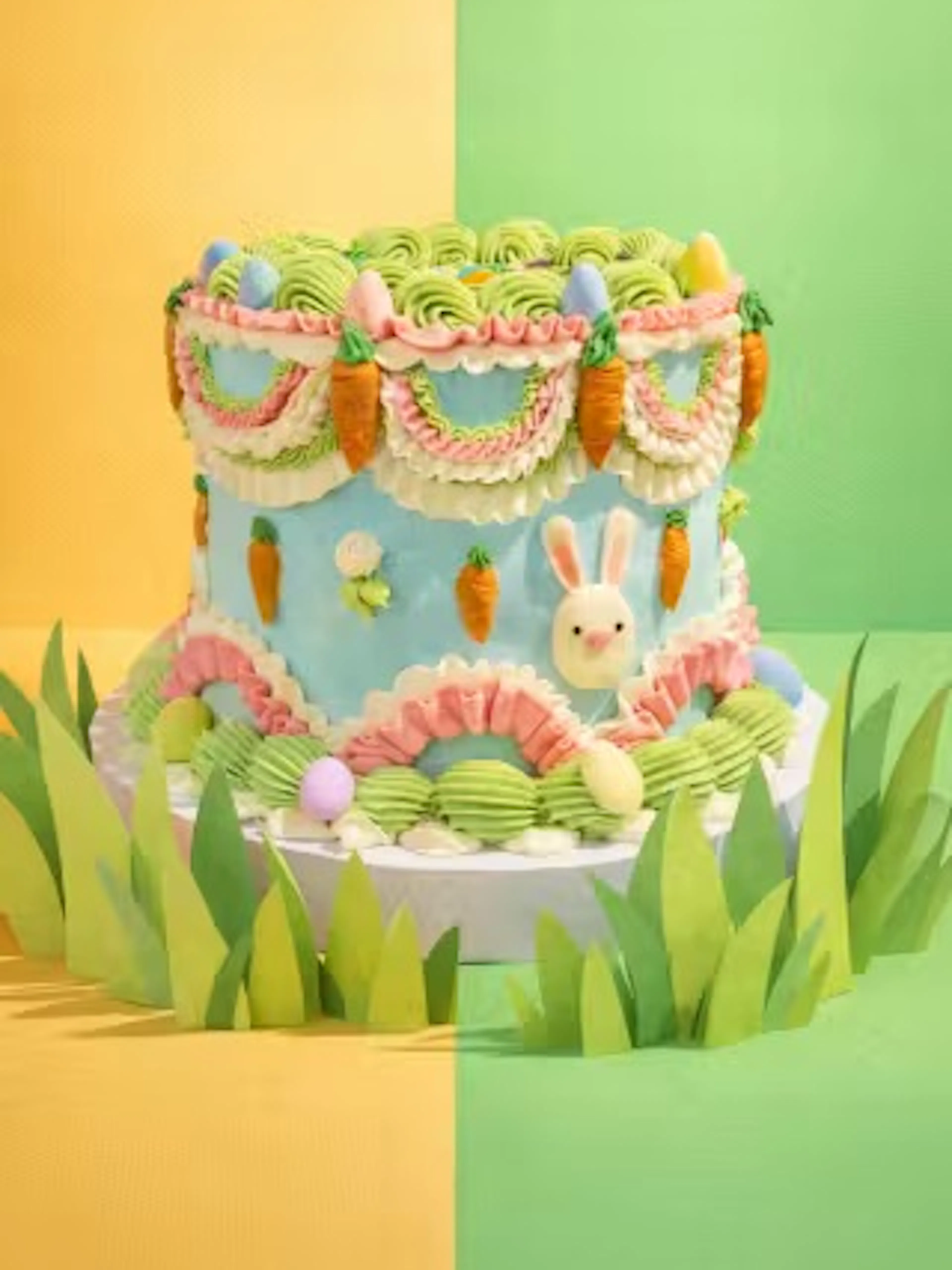 Easter Garden Cake<br>Elle’s Belles