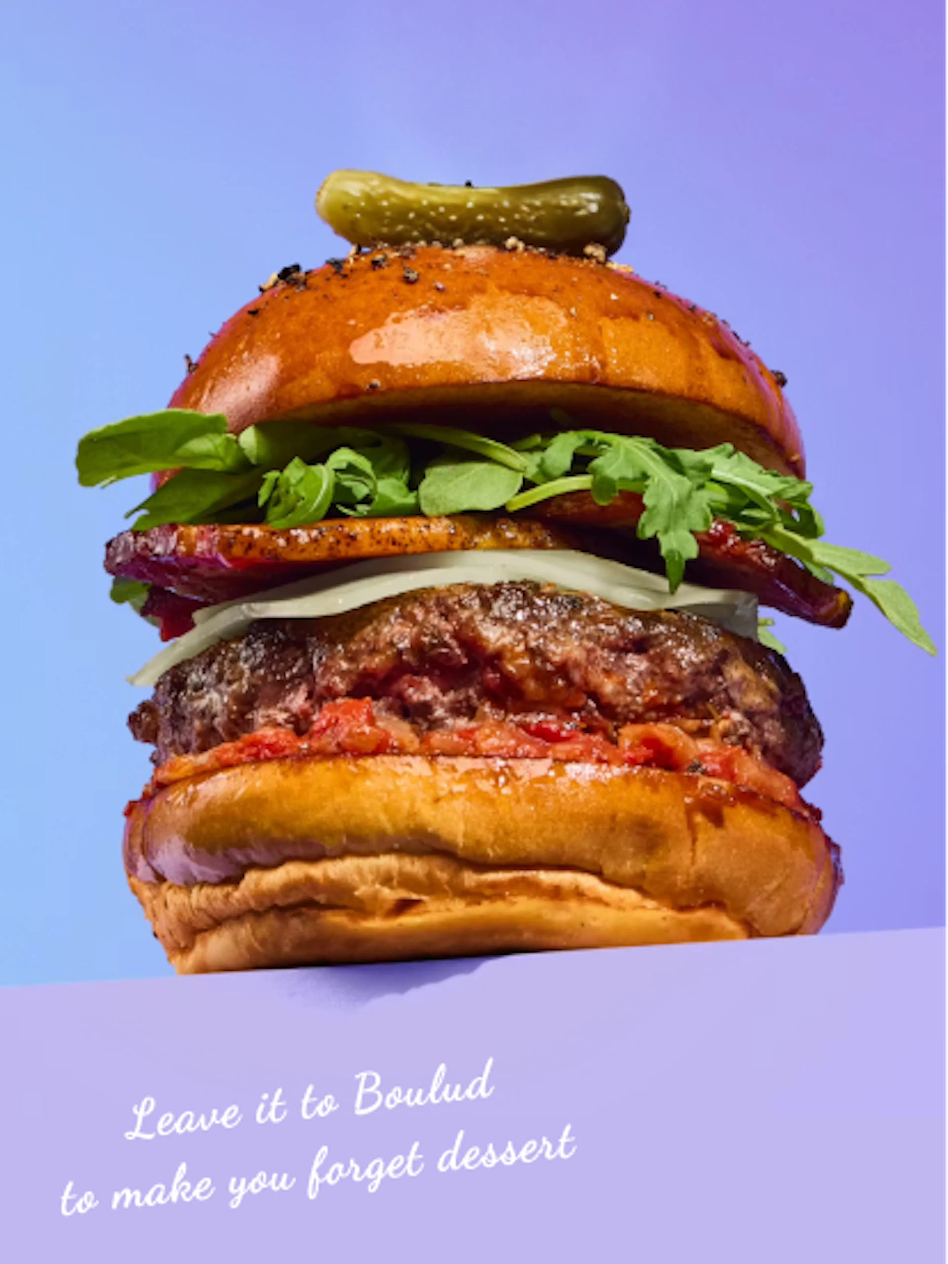 An A-list Signature Burger Party