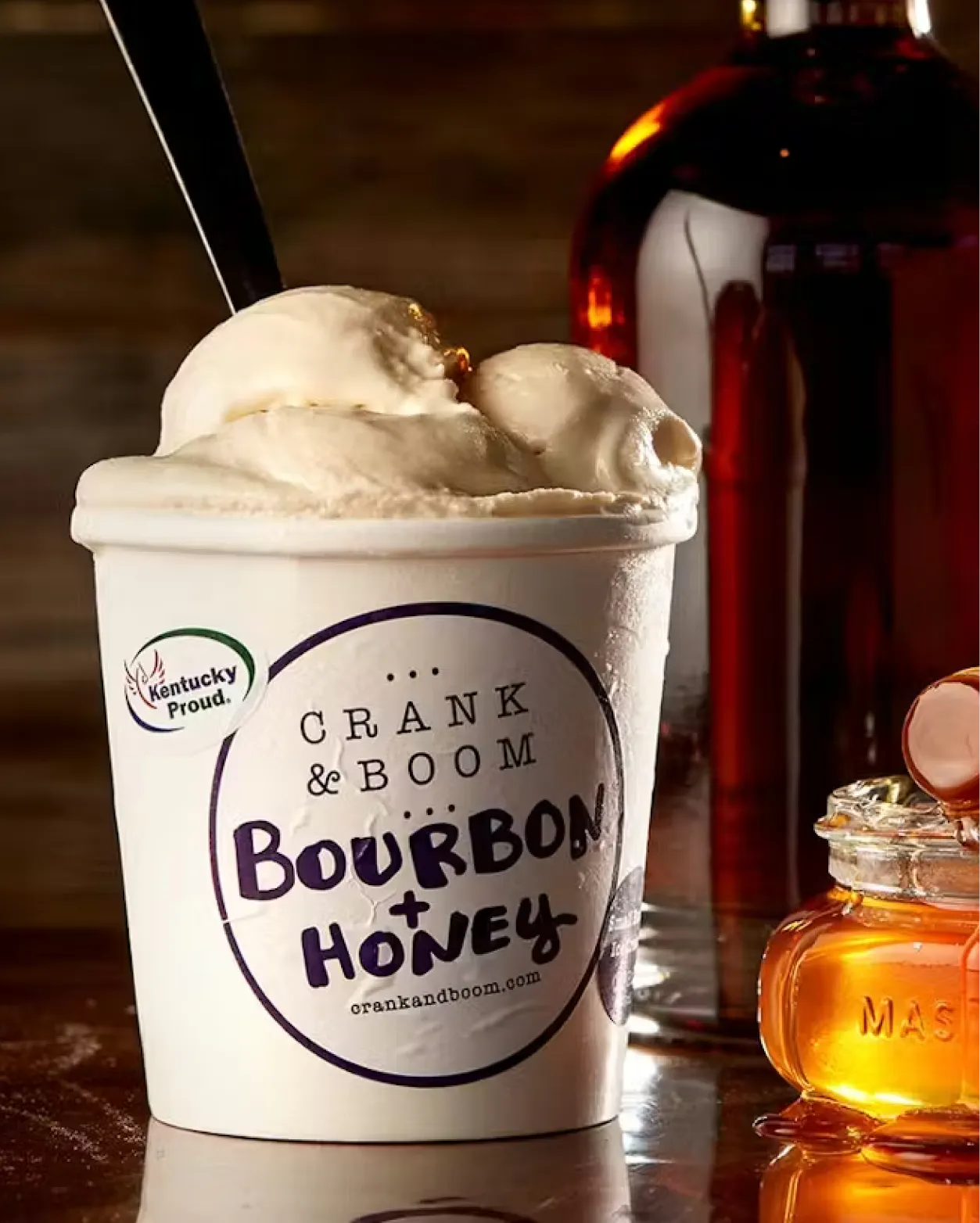 Kentucky Bourbon Boozy Ice Cream