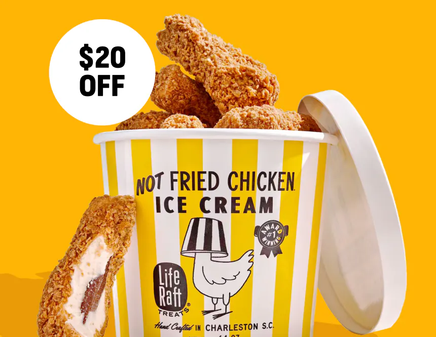 Fried Chicken Ice Cream Sale! Image