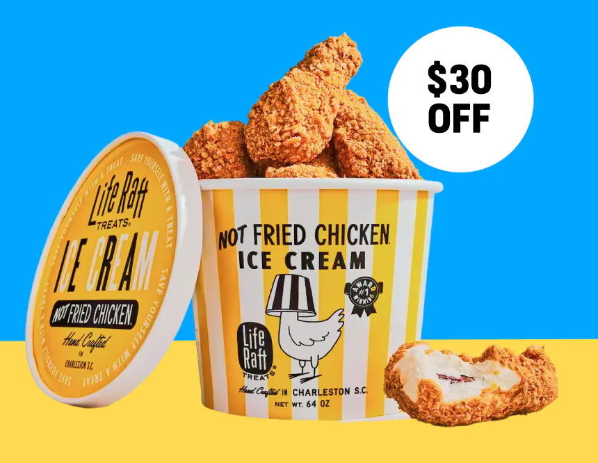 FRIED CHICKEN ICE CREAM SALE Image