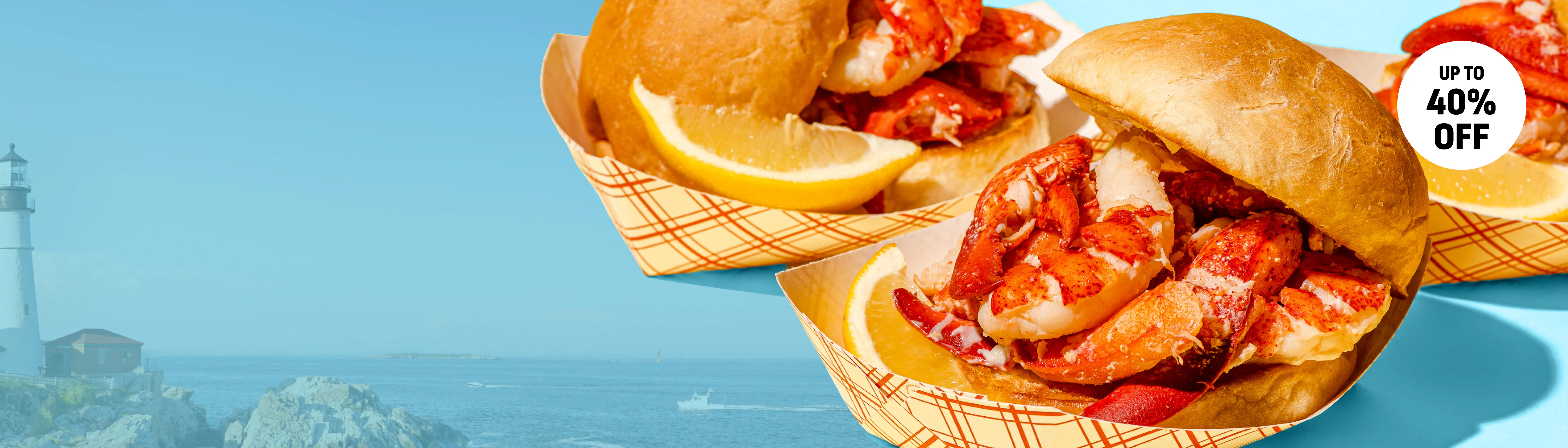 MAINE LOBSTER ROLL<br> SALE!