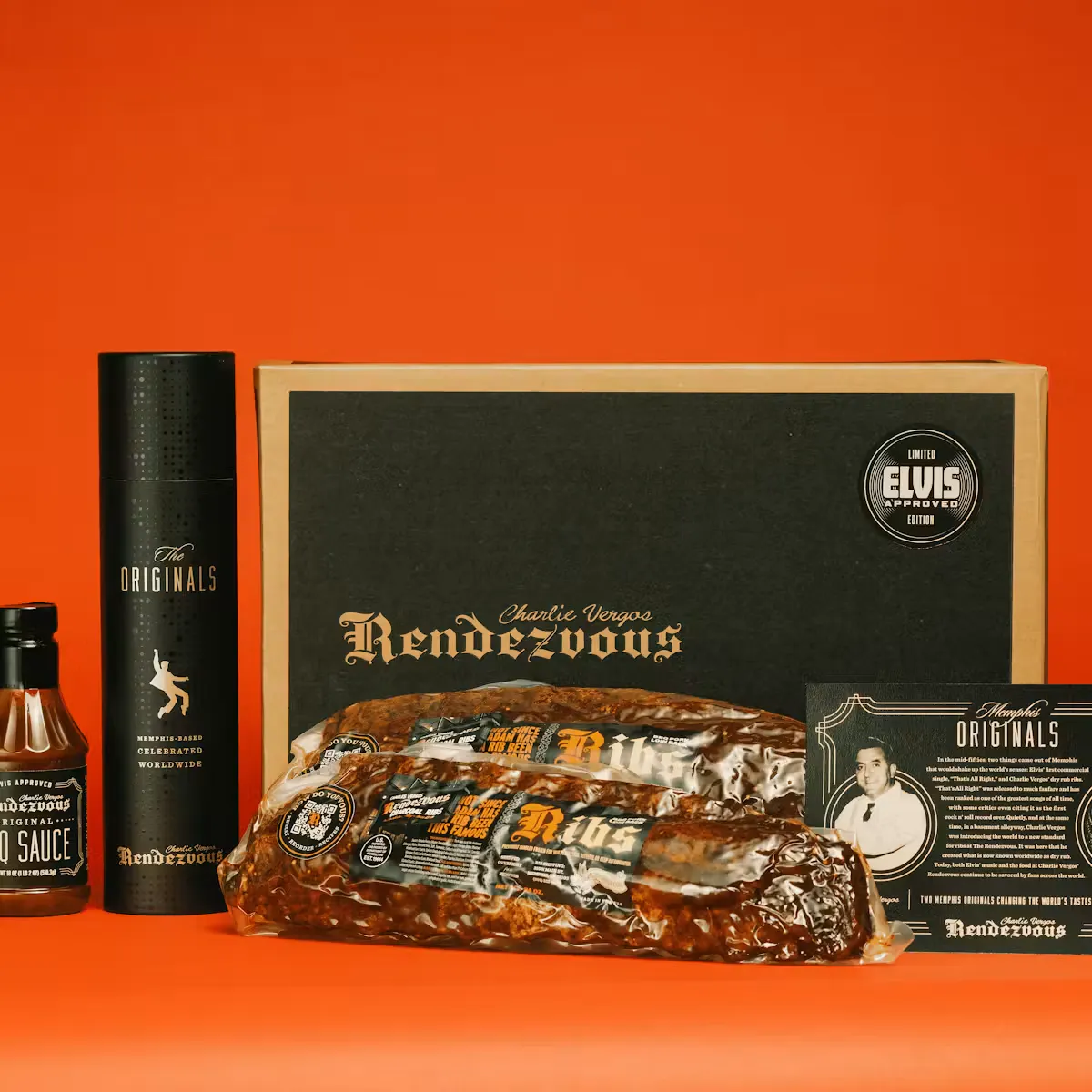 Limited Edition Elvis Presley x Charlie Vergos Ribs Kit