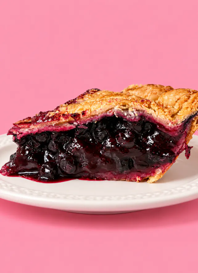 Blueberry Miso Pie