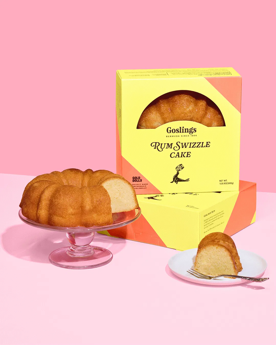 NEW! Goslings Rum Bundt Cakes