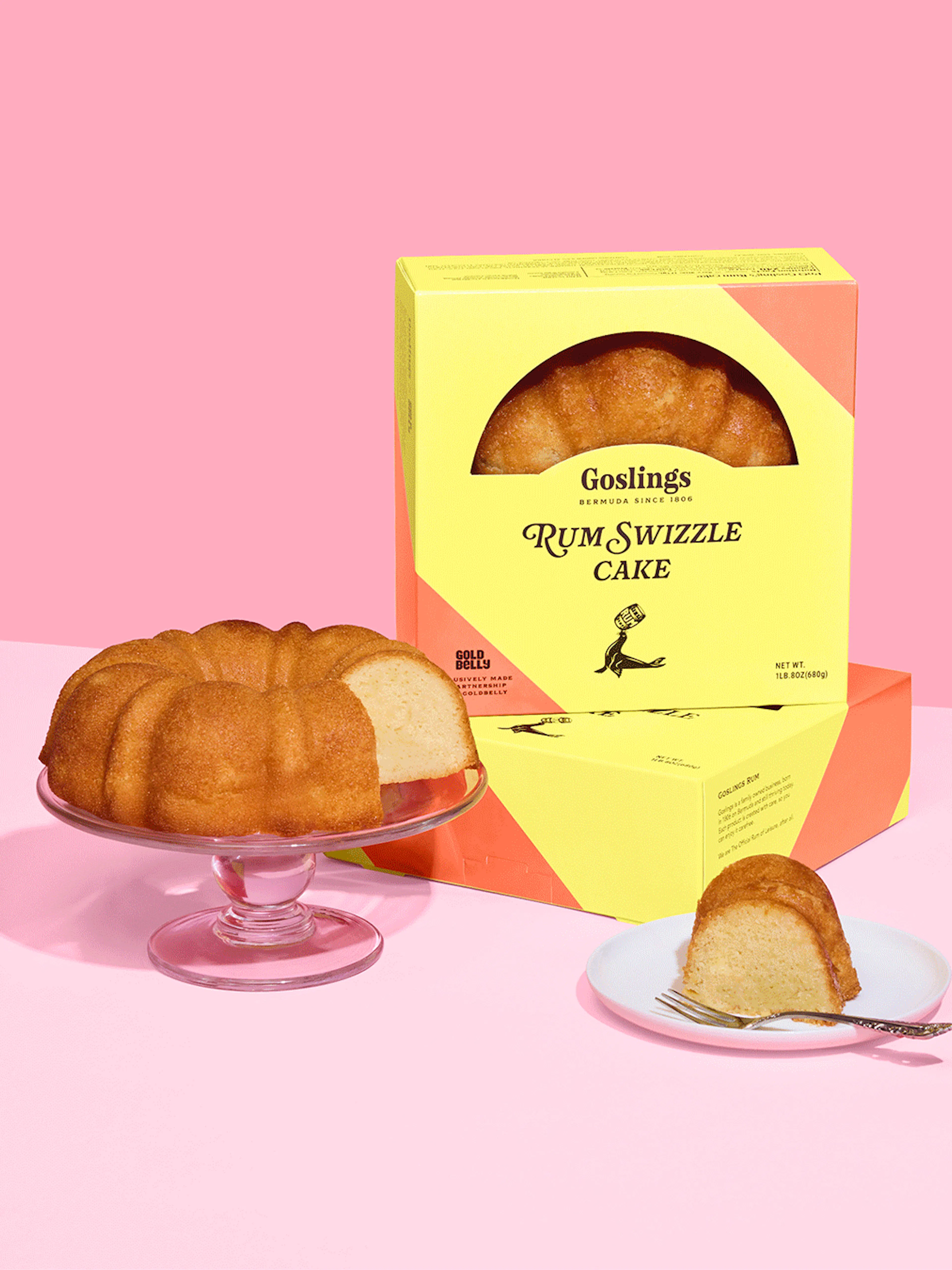 NEW! Goslings Rum Bundt Cakes