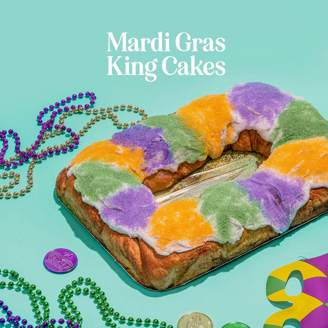 Mardi Gras King Cakes