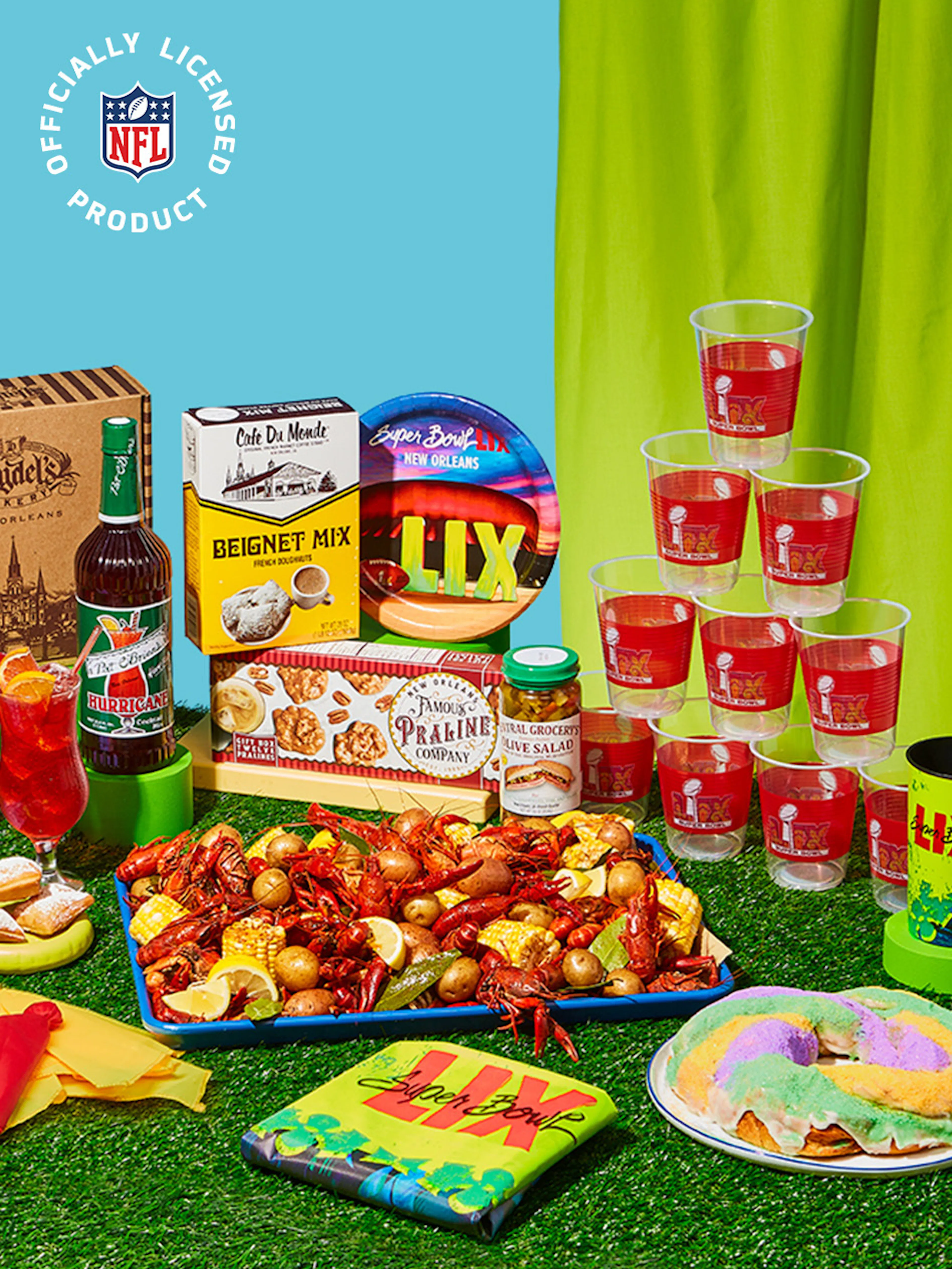 Louisiana Crawfish Boil<br>Super Bowl LIX Tailgate Kit