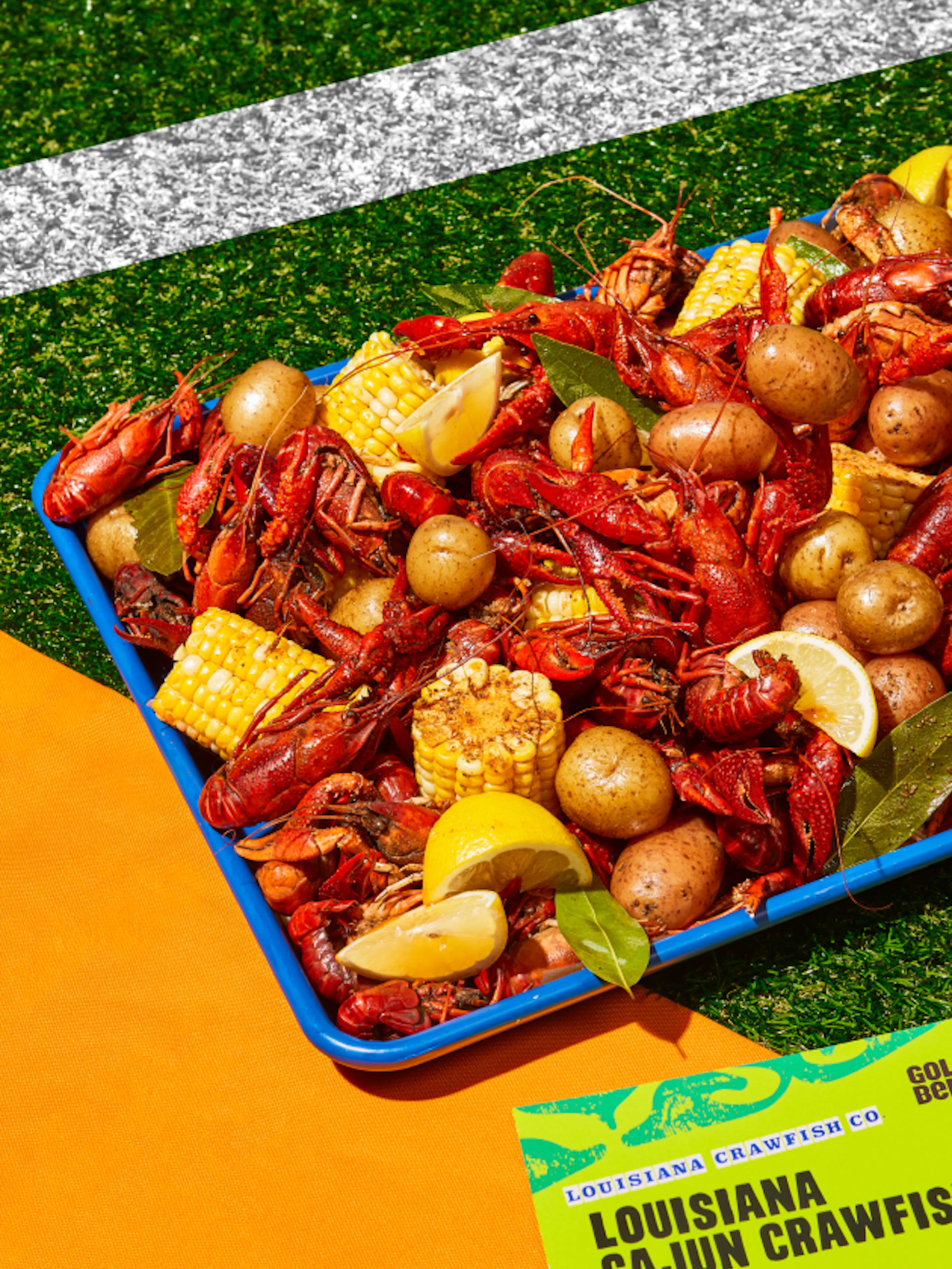 An Authentic Crawfish Boil<br>From Louisiana Crawfish