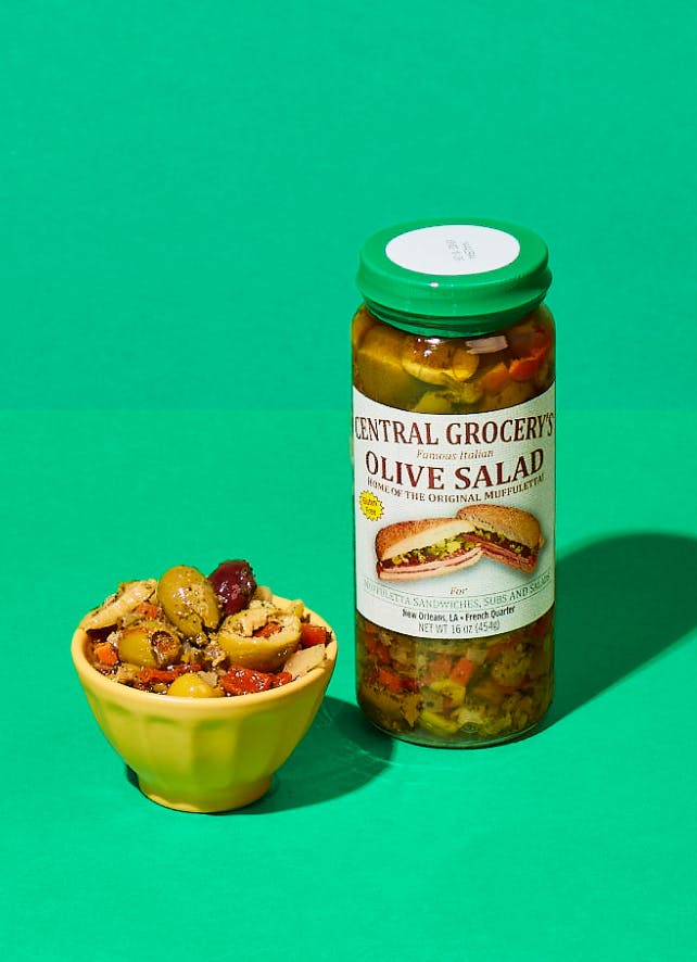 NOLA's Most Famous Olive Salad<br>From Central Grocery
