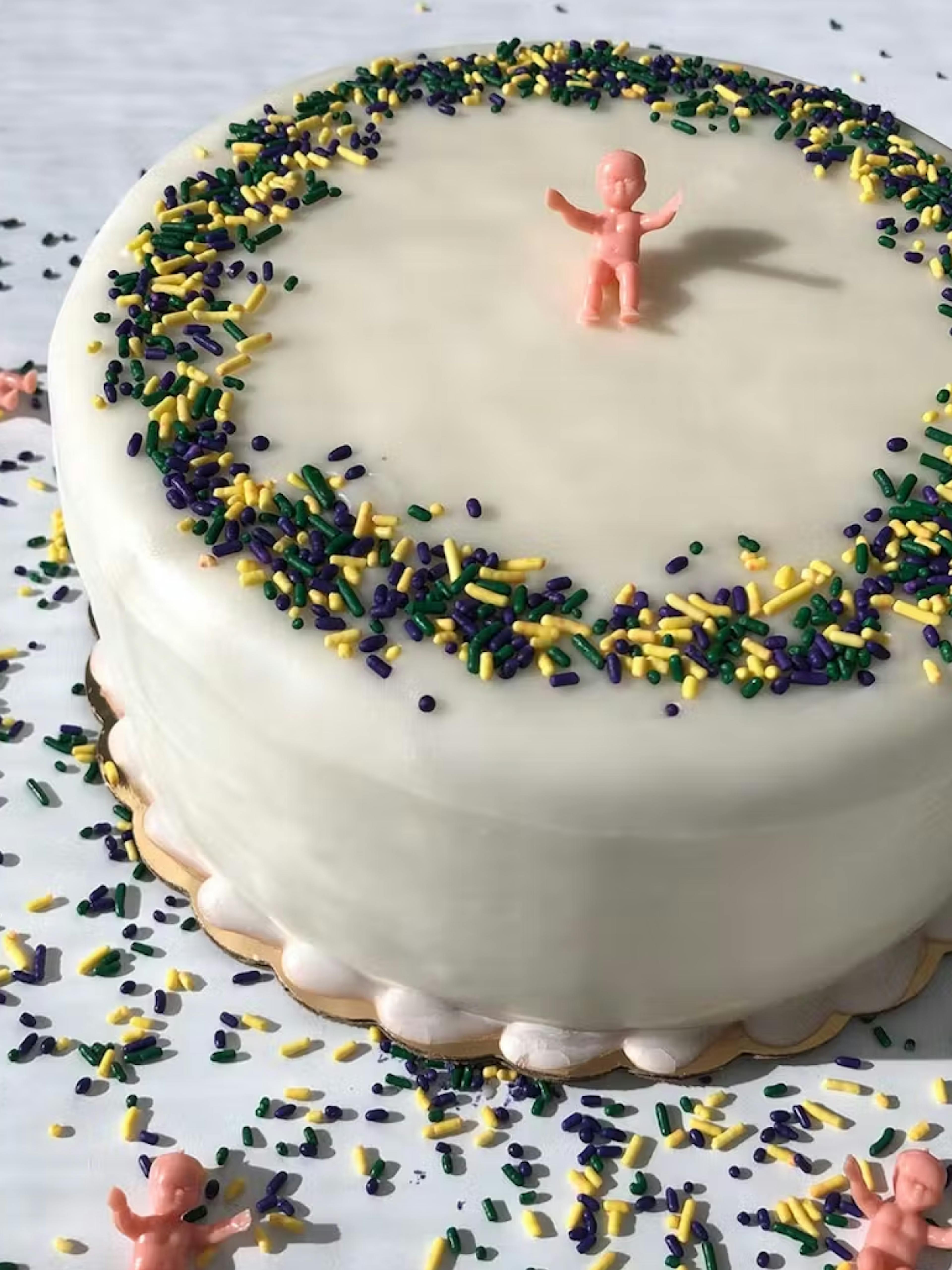 Debbie Does Doberge’s King Cake Doberge Cake