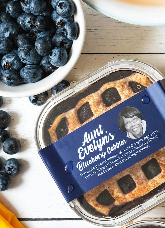 Evelyn Bruce’s<br> Aunt Evelyn’s Peach Cobble<br>Atlanta, GA