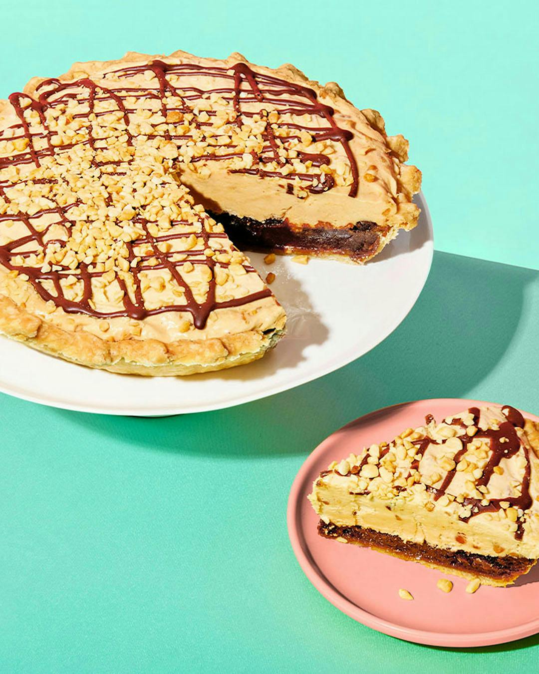 Signature Peanut Butter Fudge Pie<br>Stockholm Pie & General Store