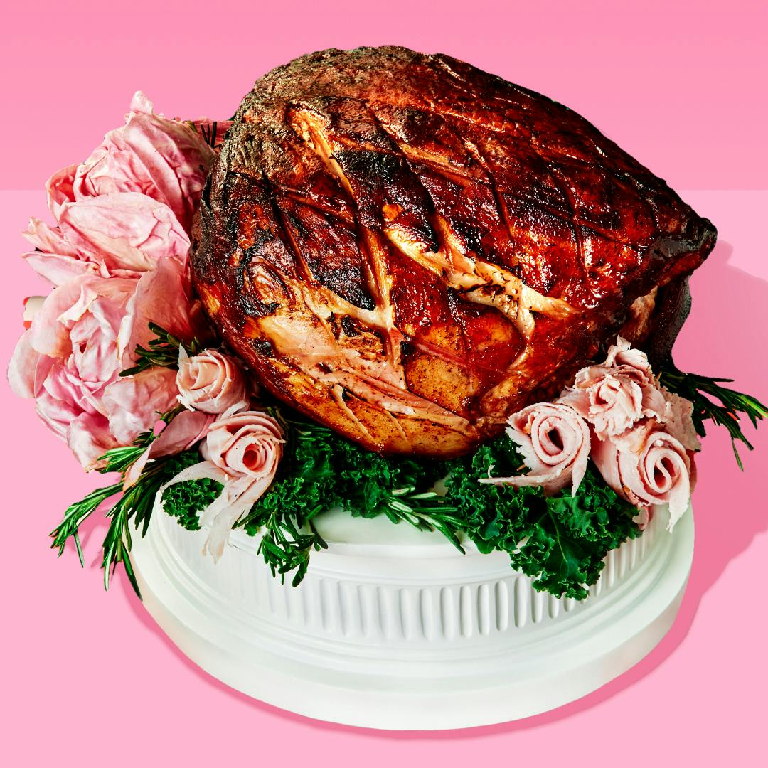SMOKY, SAVORY EASTER HAMS