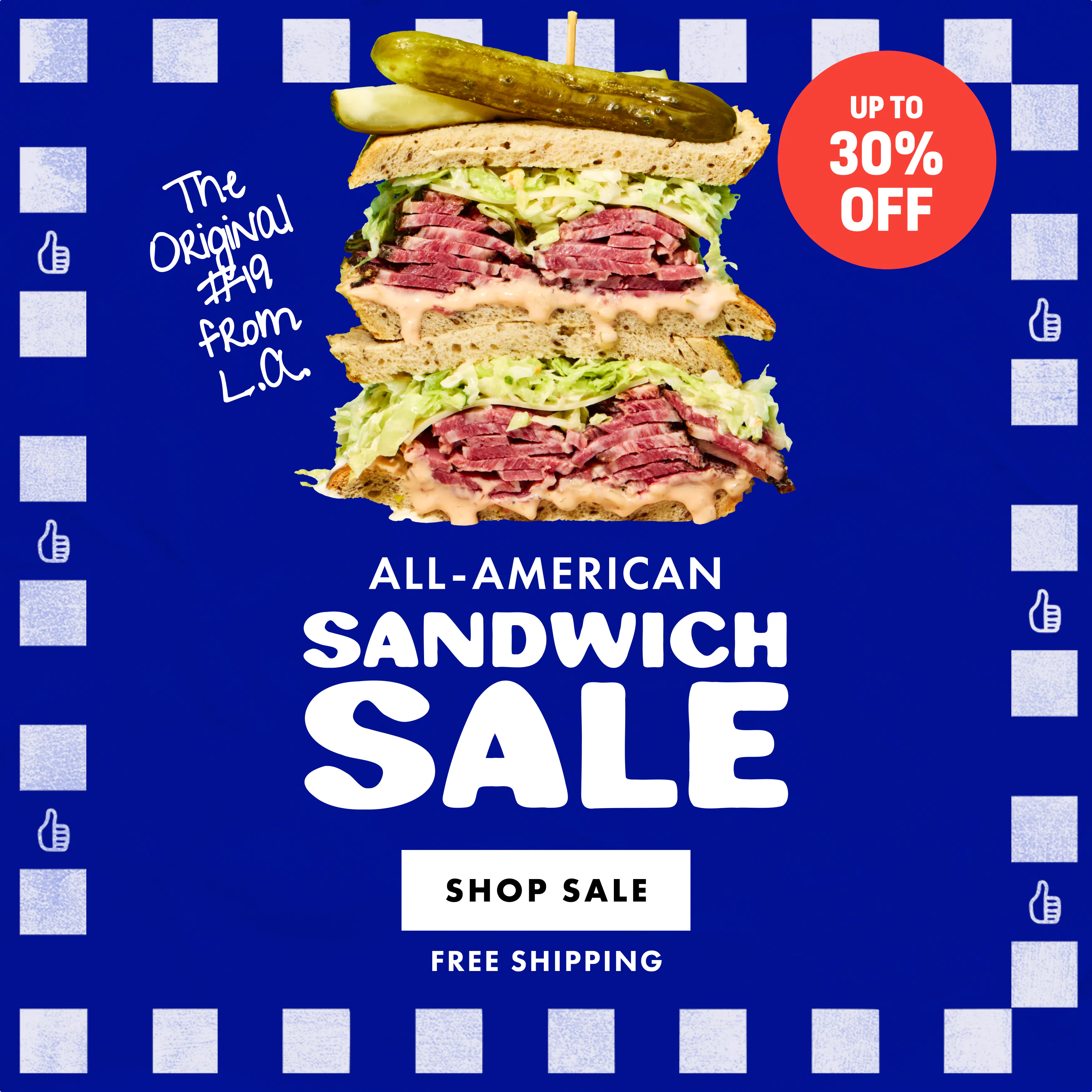 Sandwich Sale