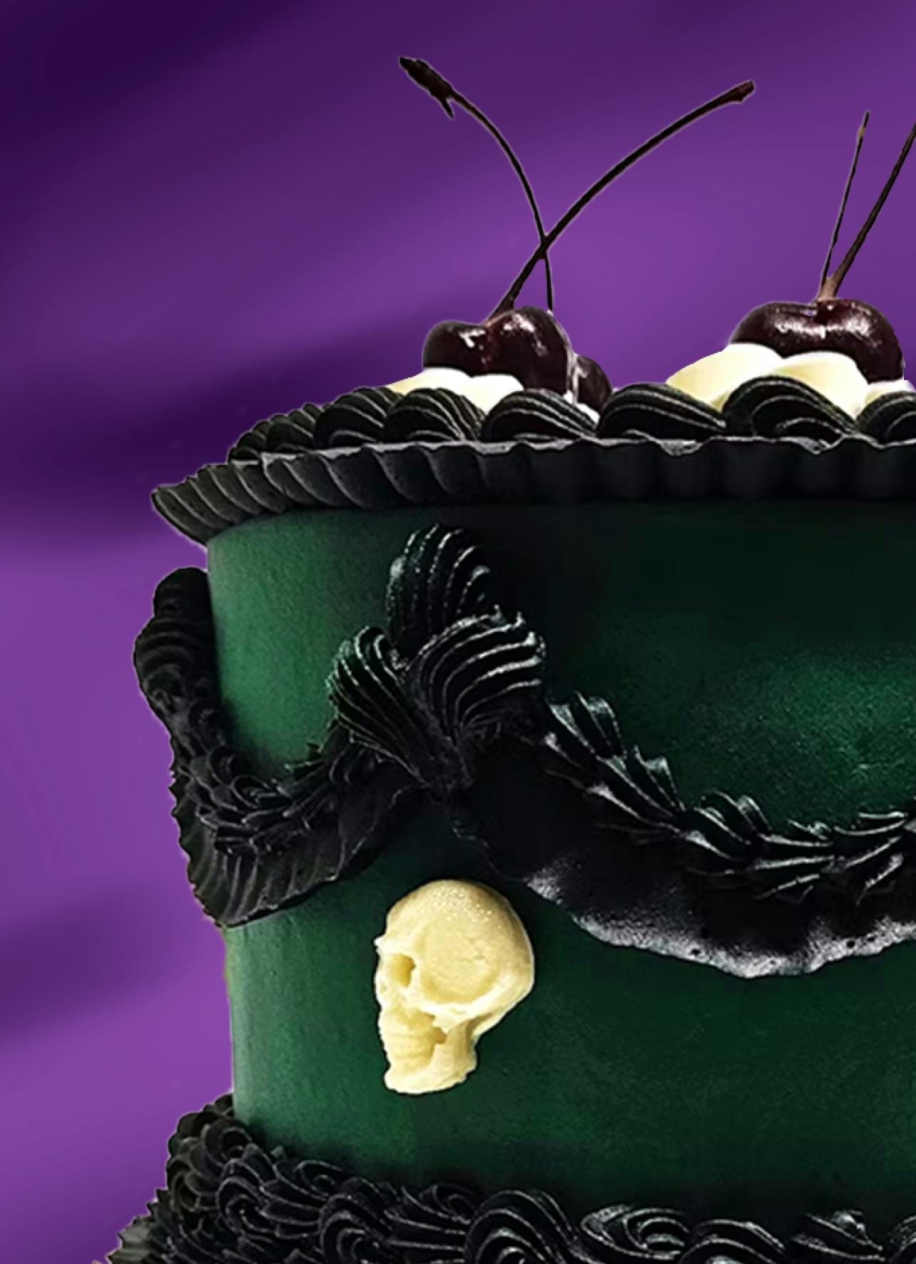 “Haunted Victorian” Black Forest Cake