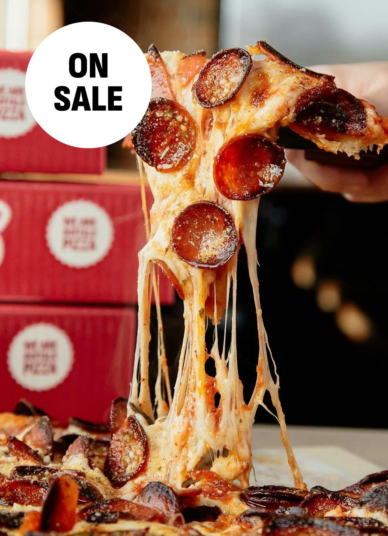 Pizza Icons On Sale 