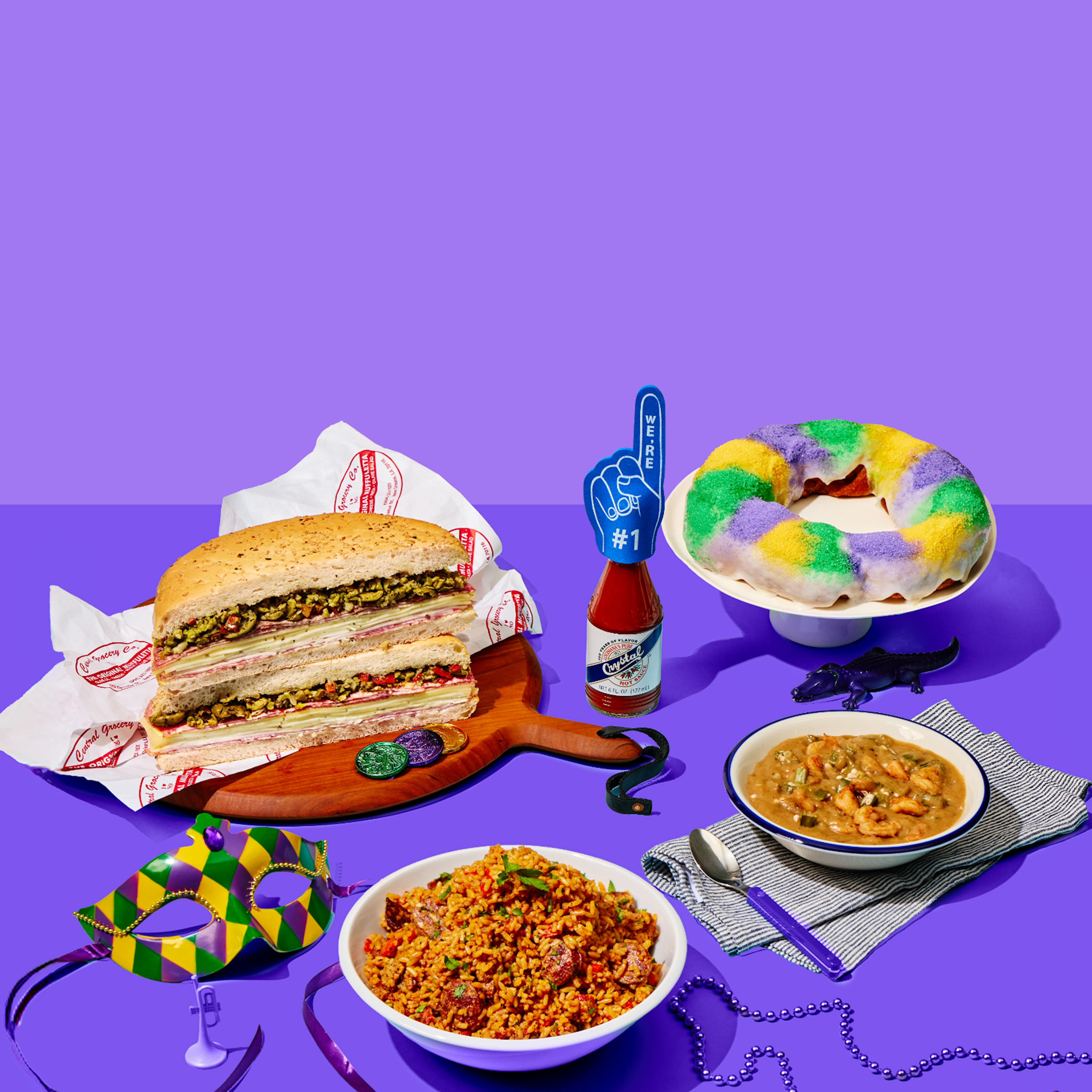 Mardi Gras<br>Party Foods