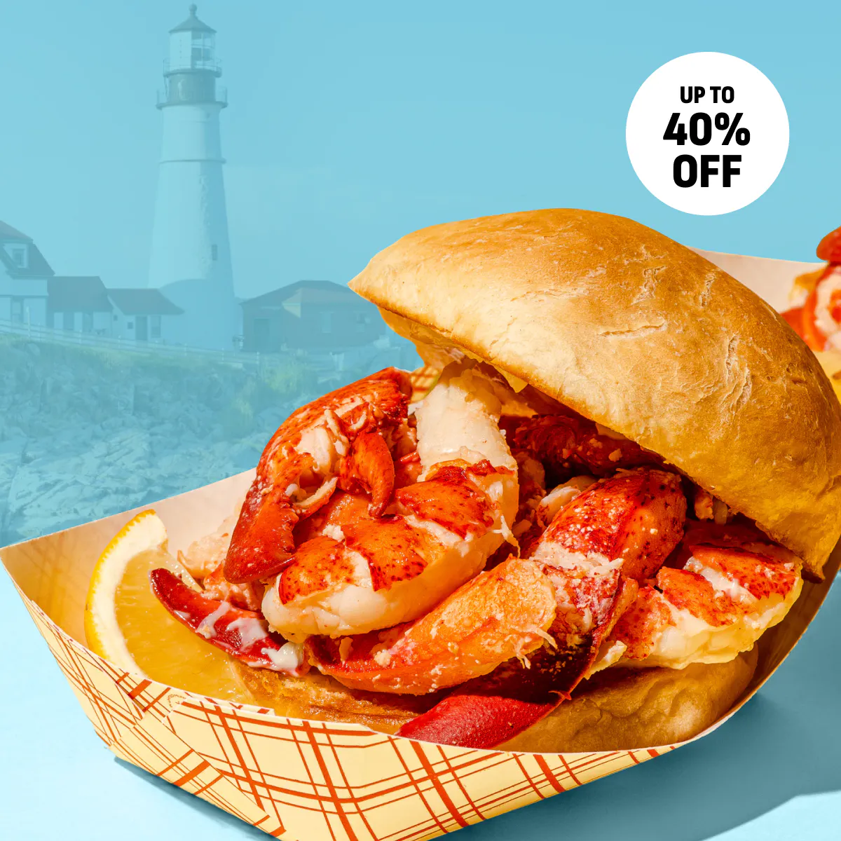 MAINE LOBSTER ROLL<br> SALE!
