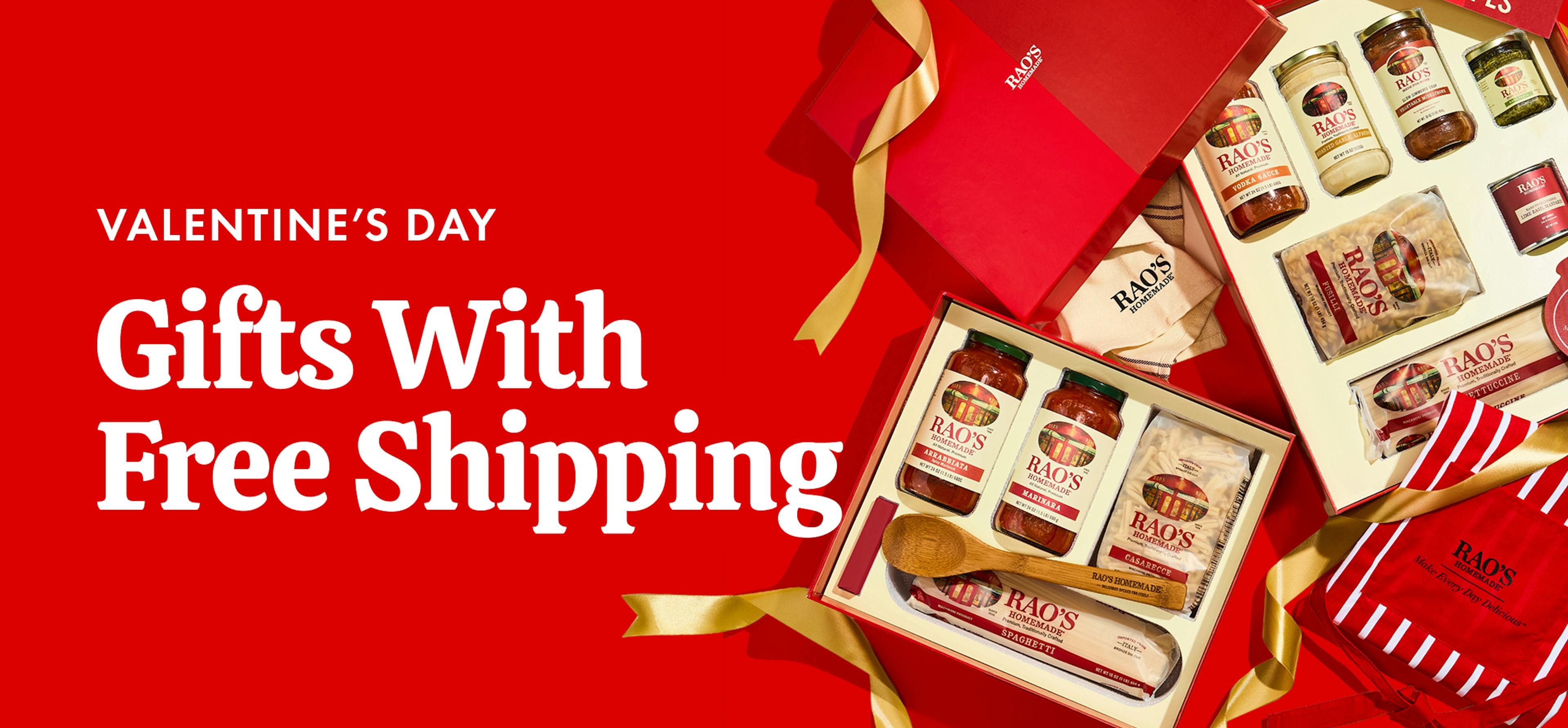 Free Shipping for Valentine's Day