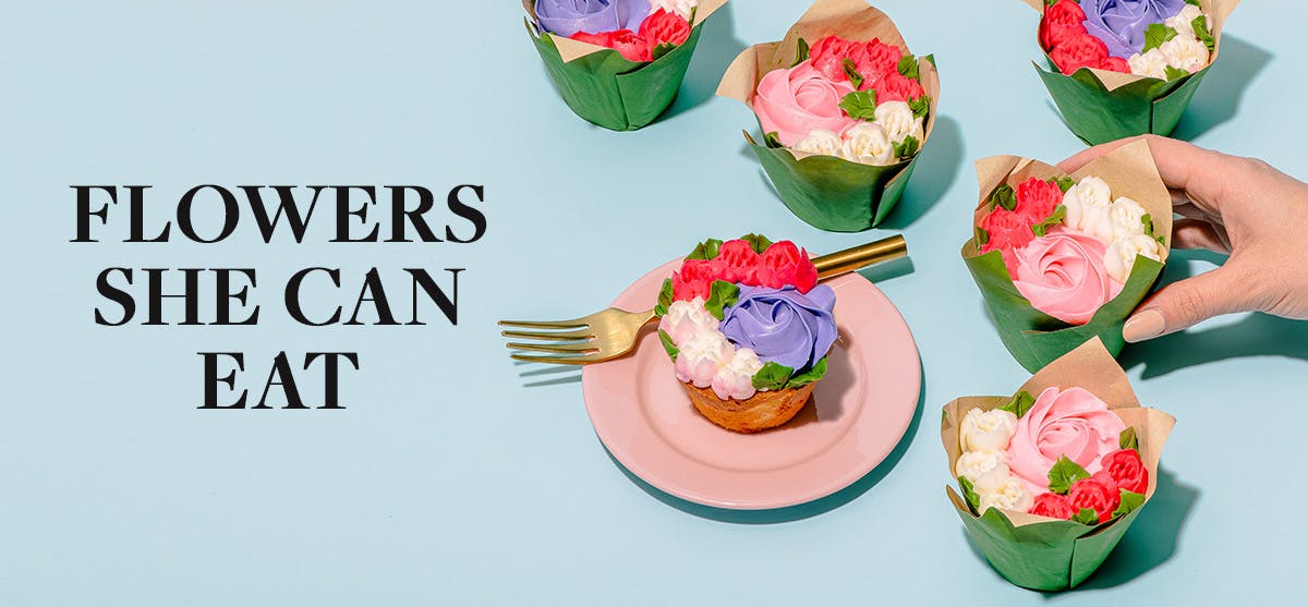 Mother's Day Flower Desserts