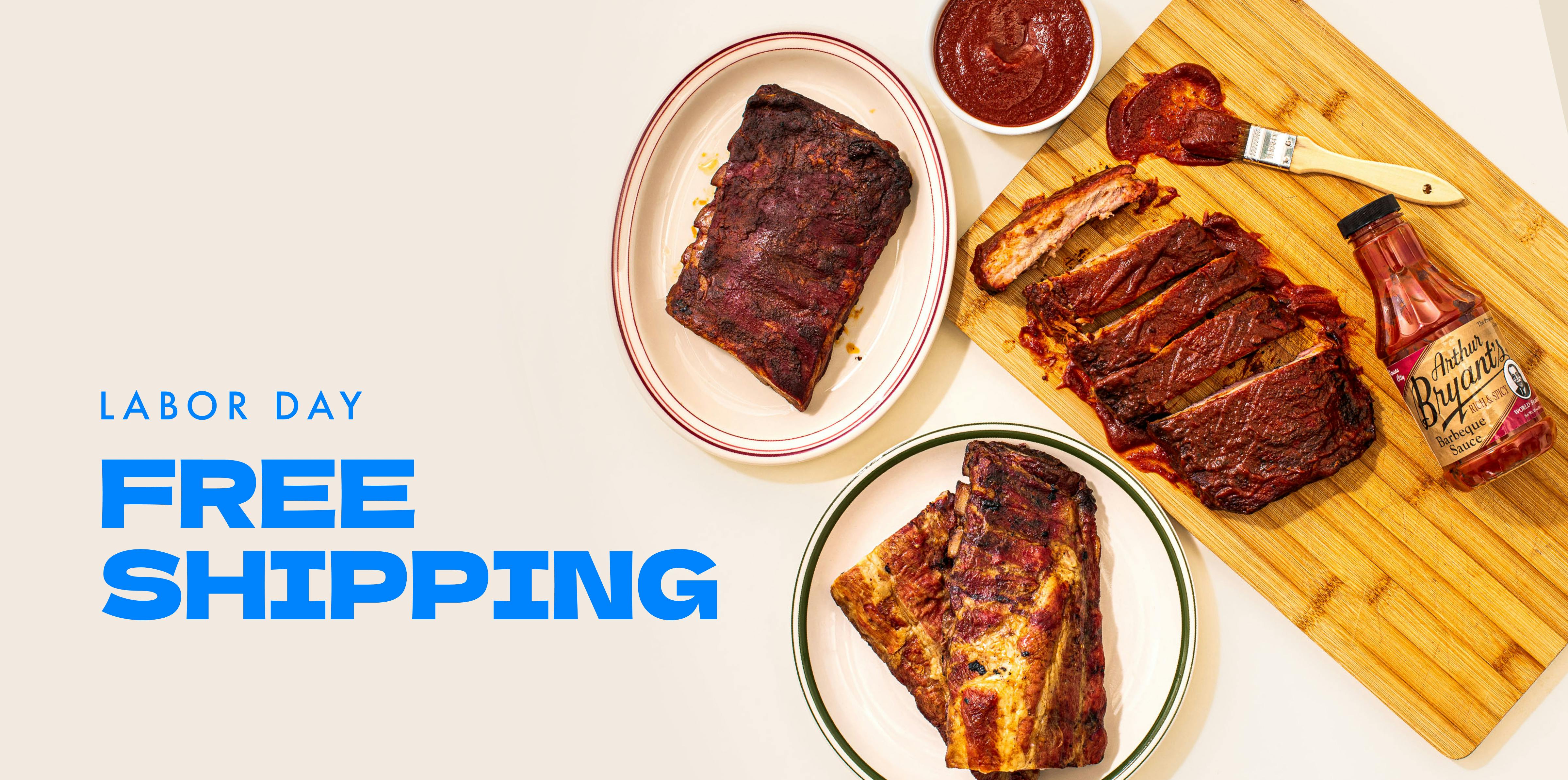 Free Shipping for Labor Day