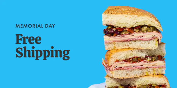 Free Shipping for Memorial Day