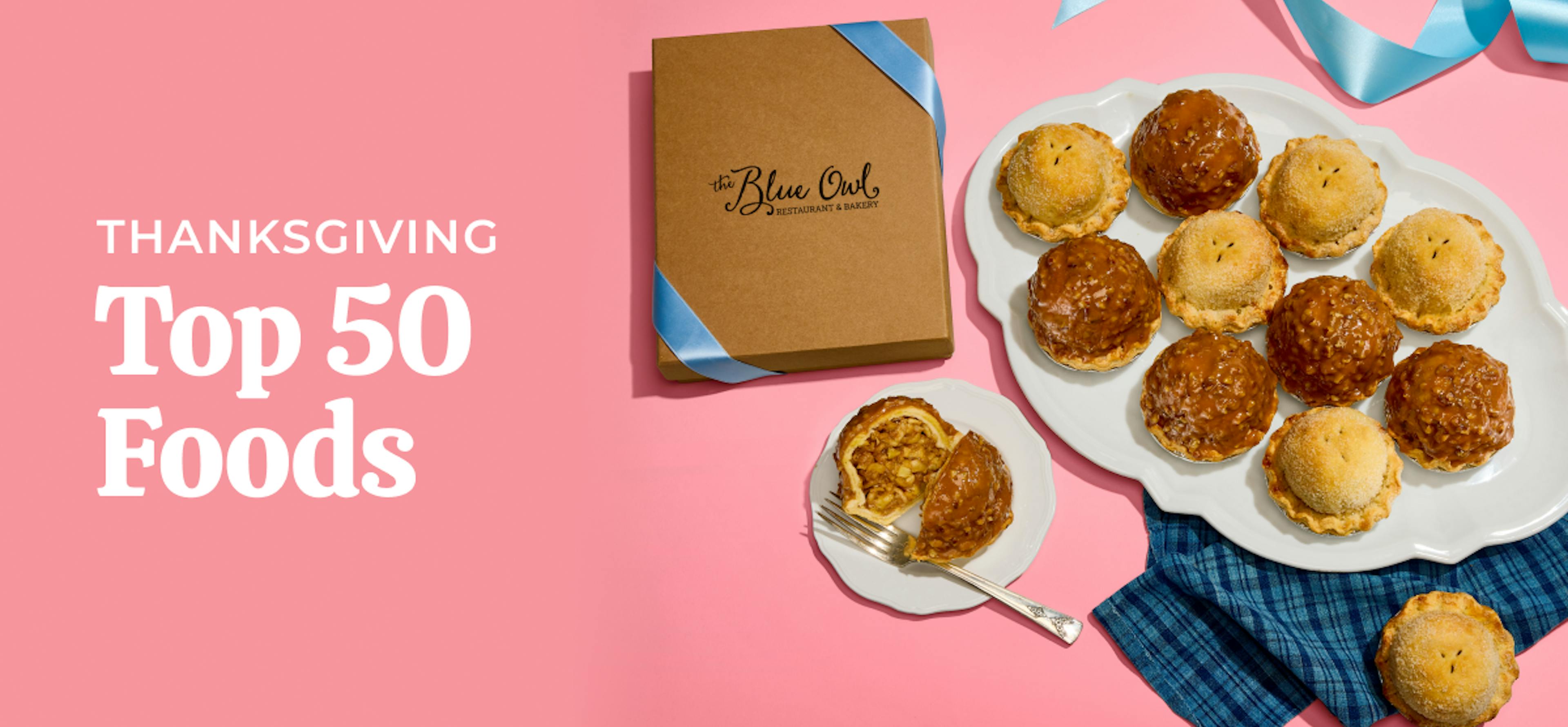 Top 50 Thanksgiving Foods