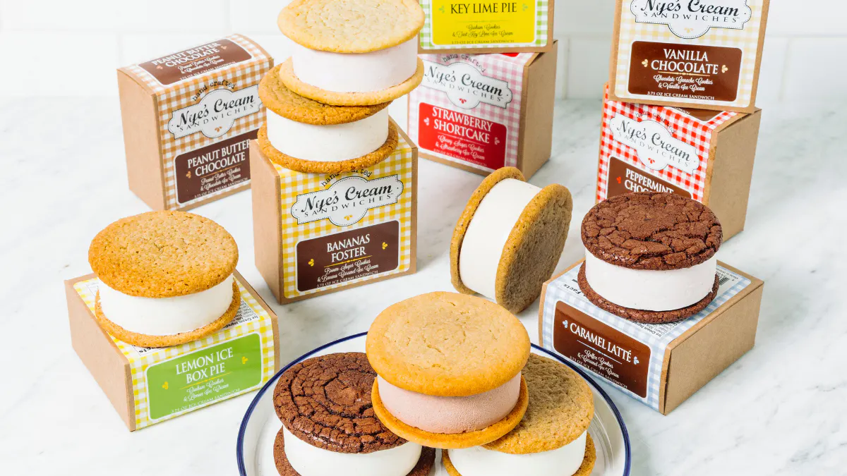 Nye's Cream Sandwiches