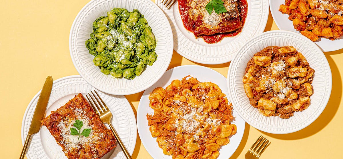 Homemade Pasta Dinner Kit - Choose Your Own 6