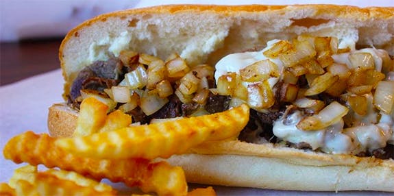 Vegan Philly Cheesesteak - Serene Trail