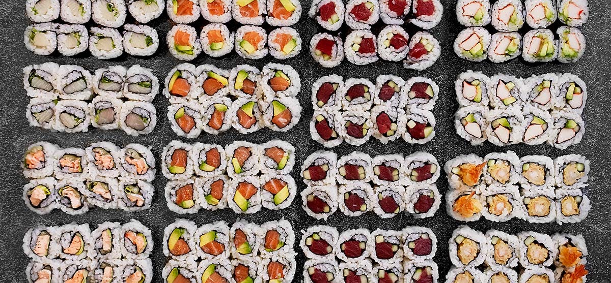 Sushi Making Kit - Complete Set with Maki Maker, Rolling Mat