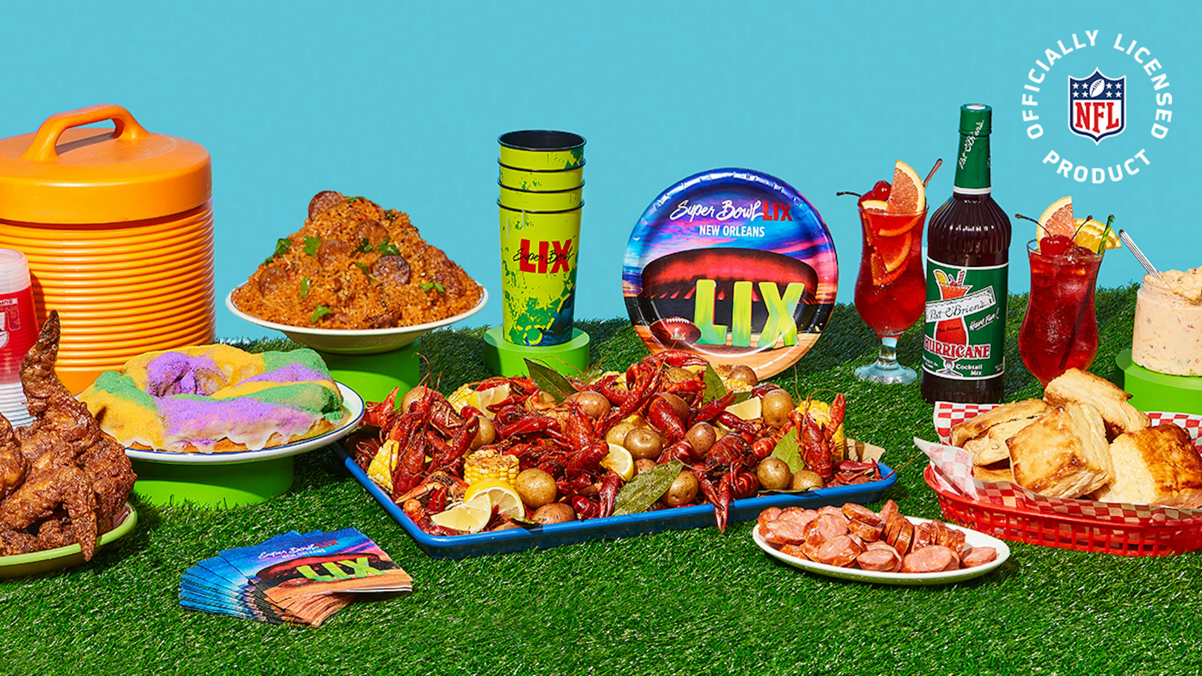 Officially Licensed Super Bowl LIX Tailgate Kits